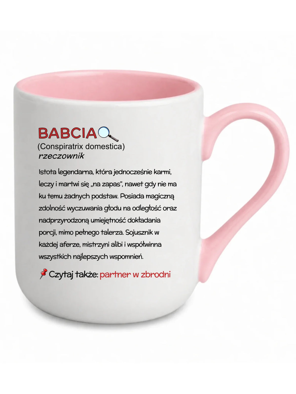 Kubek elegant dla babci - Babcia śmieszna definicja B35