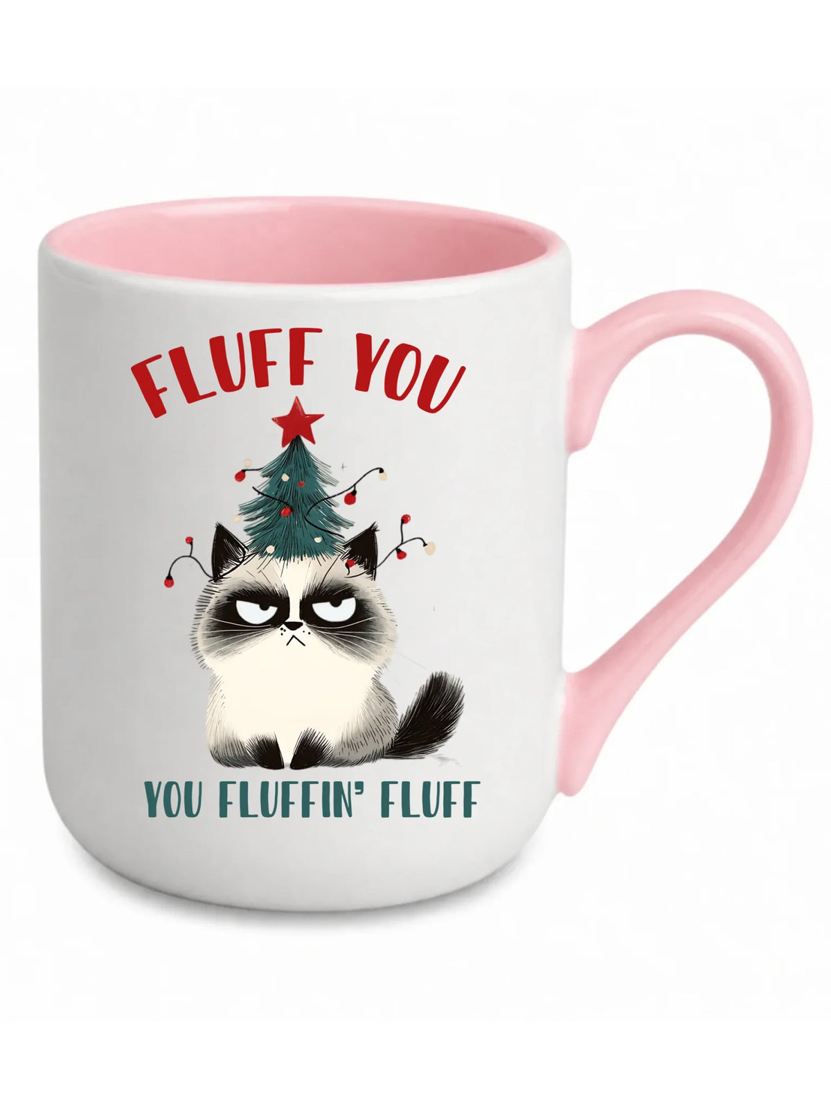 Kubek elegant świąteczny - Fluff You BN10