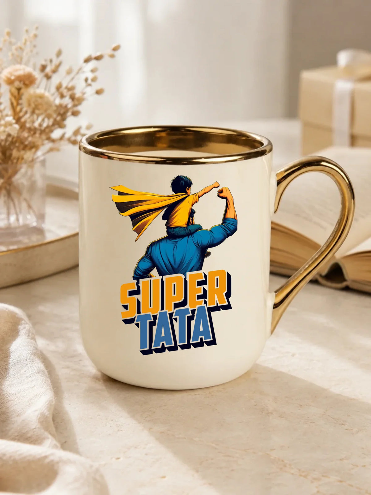 Kubek elegant dla taty - Super Tata z synem DT38