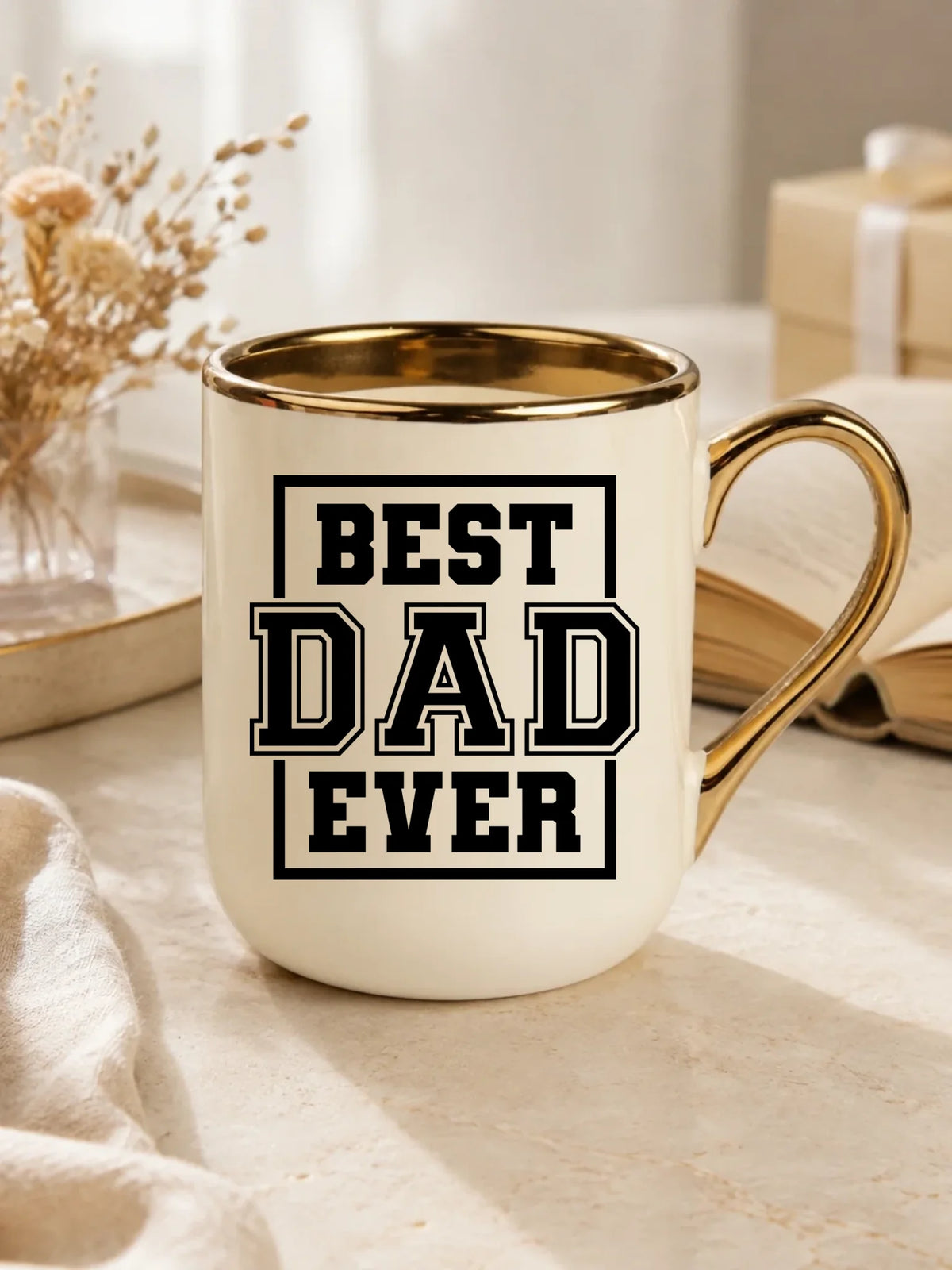Kubek elegant dla taty - Best dad ever DT27