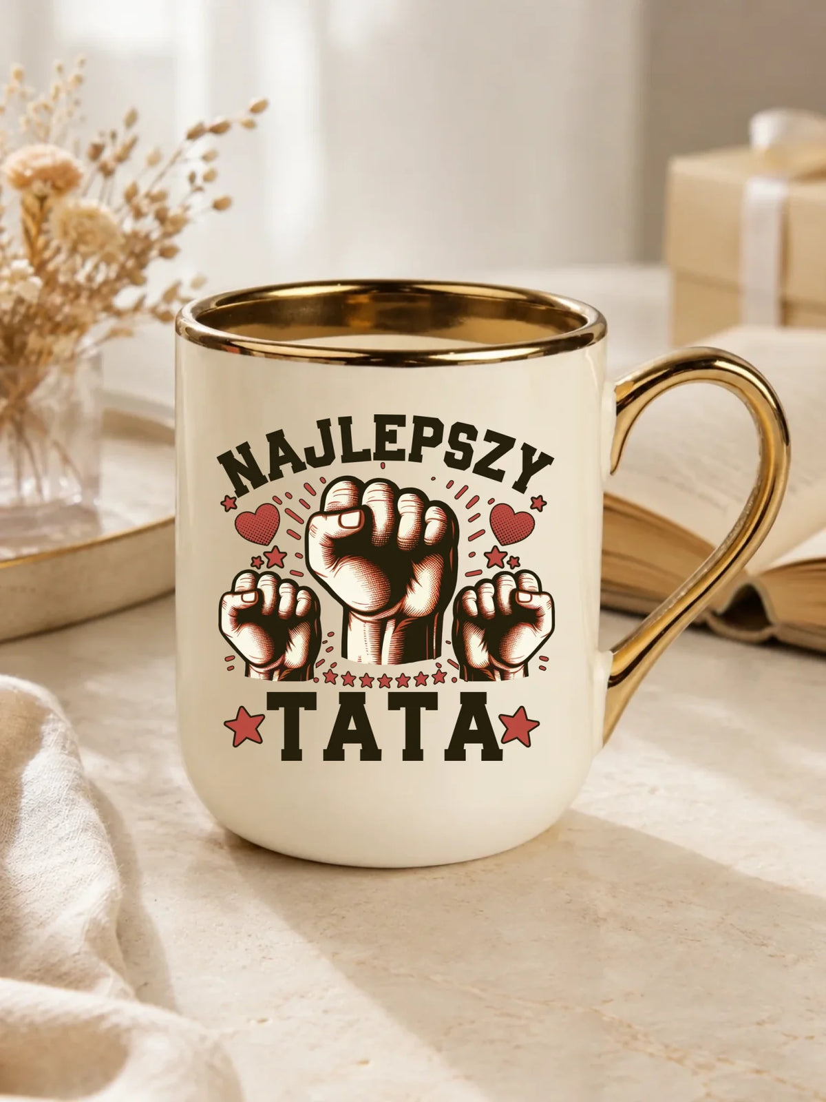 Kubek elegant  dla taty - Najlepszy tata DT12