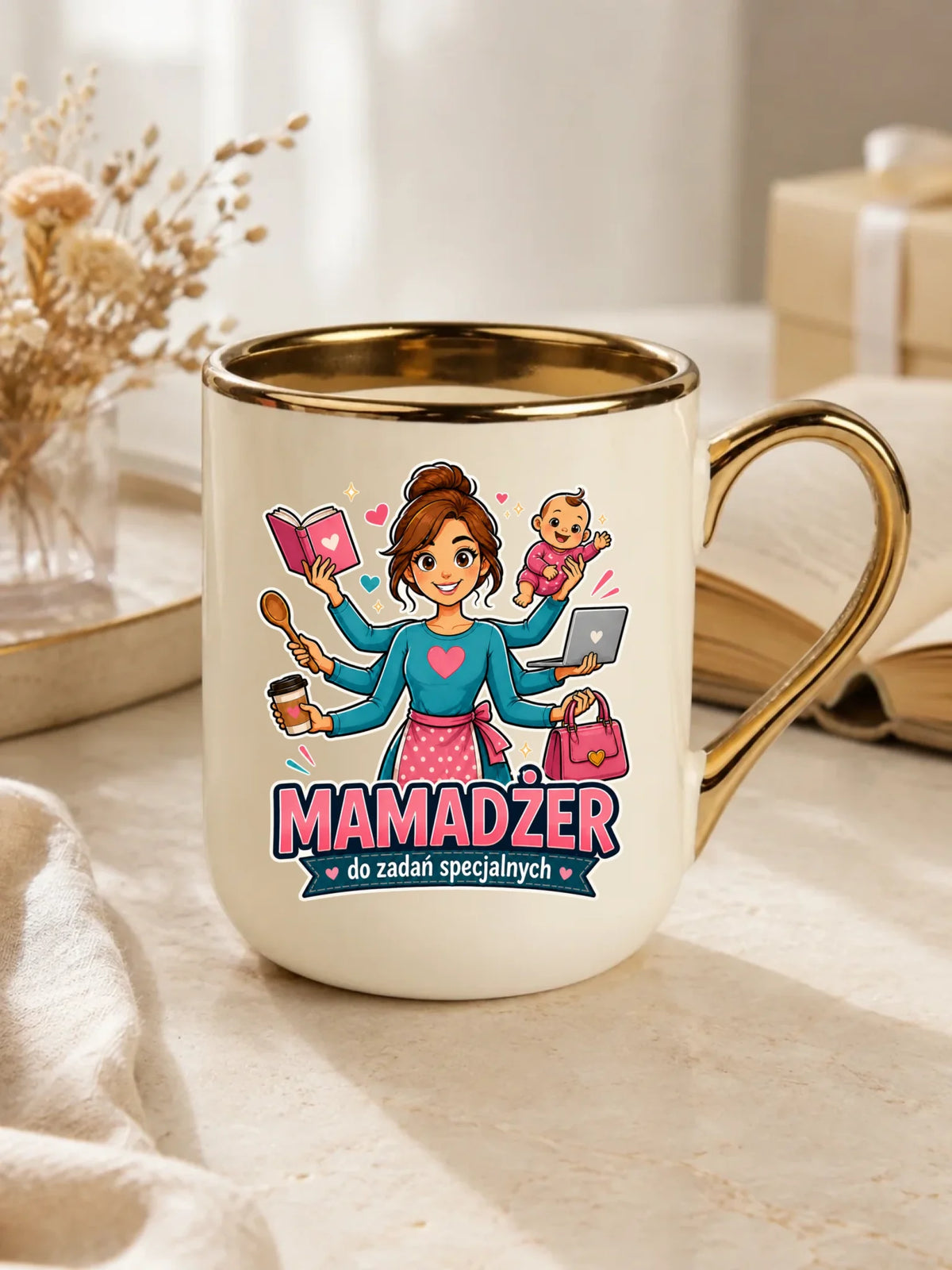 Kubek elegant dla mamy - Mamadżer do zadań specjalnych DM28
