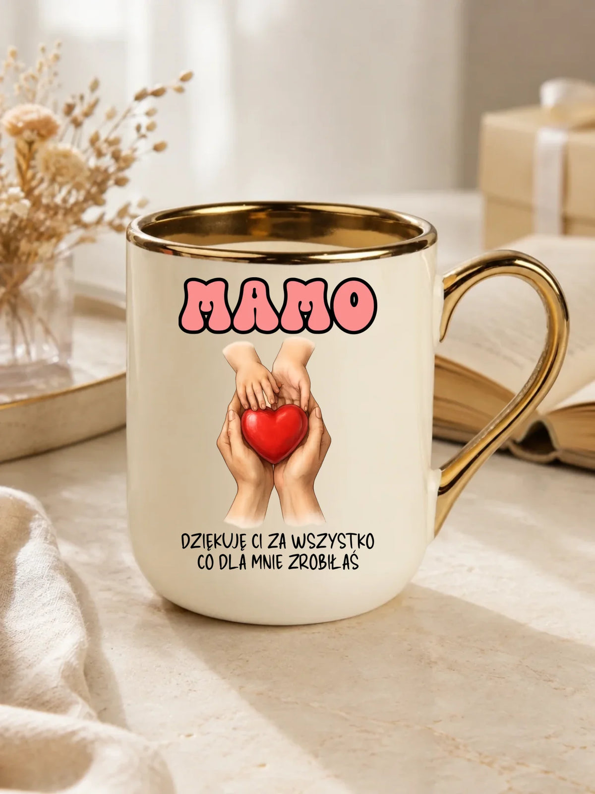 Kubek elegant dla mamy - Dziękuję Ci za wszystko DM11