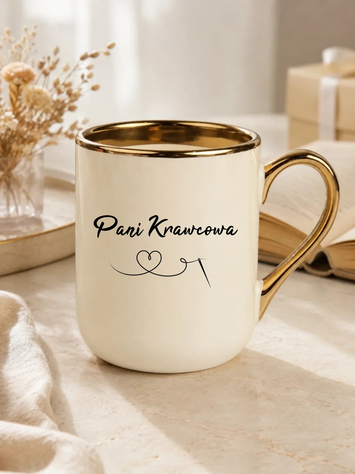 Kubek elegant szyciowy dla krawcowej - Pani Krawcowa HS30