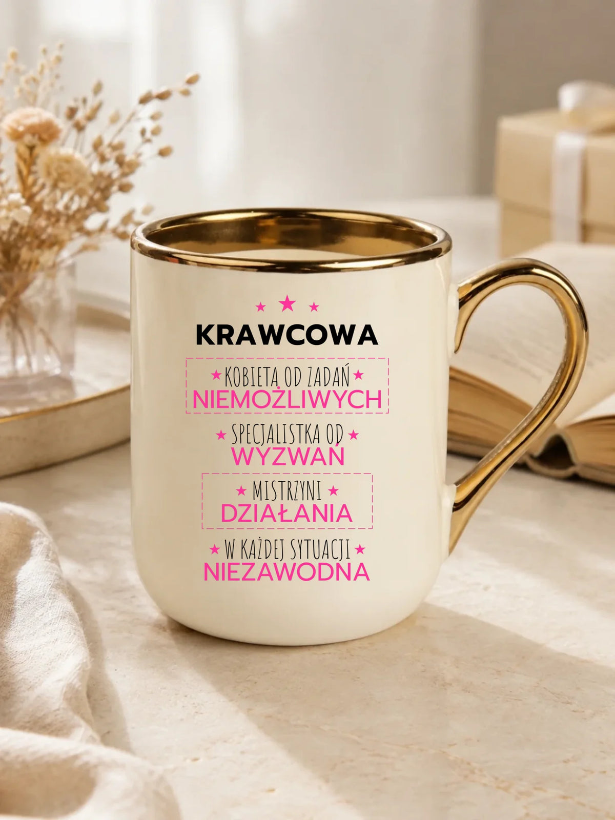 Kubek elegant szyciowy dla krawcowej - Kobieta od zadań niemożliwych HS29