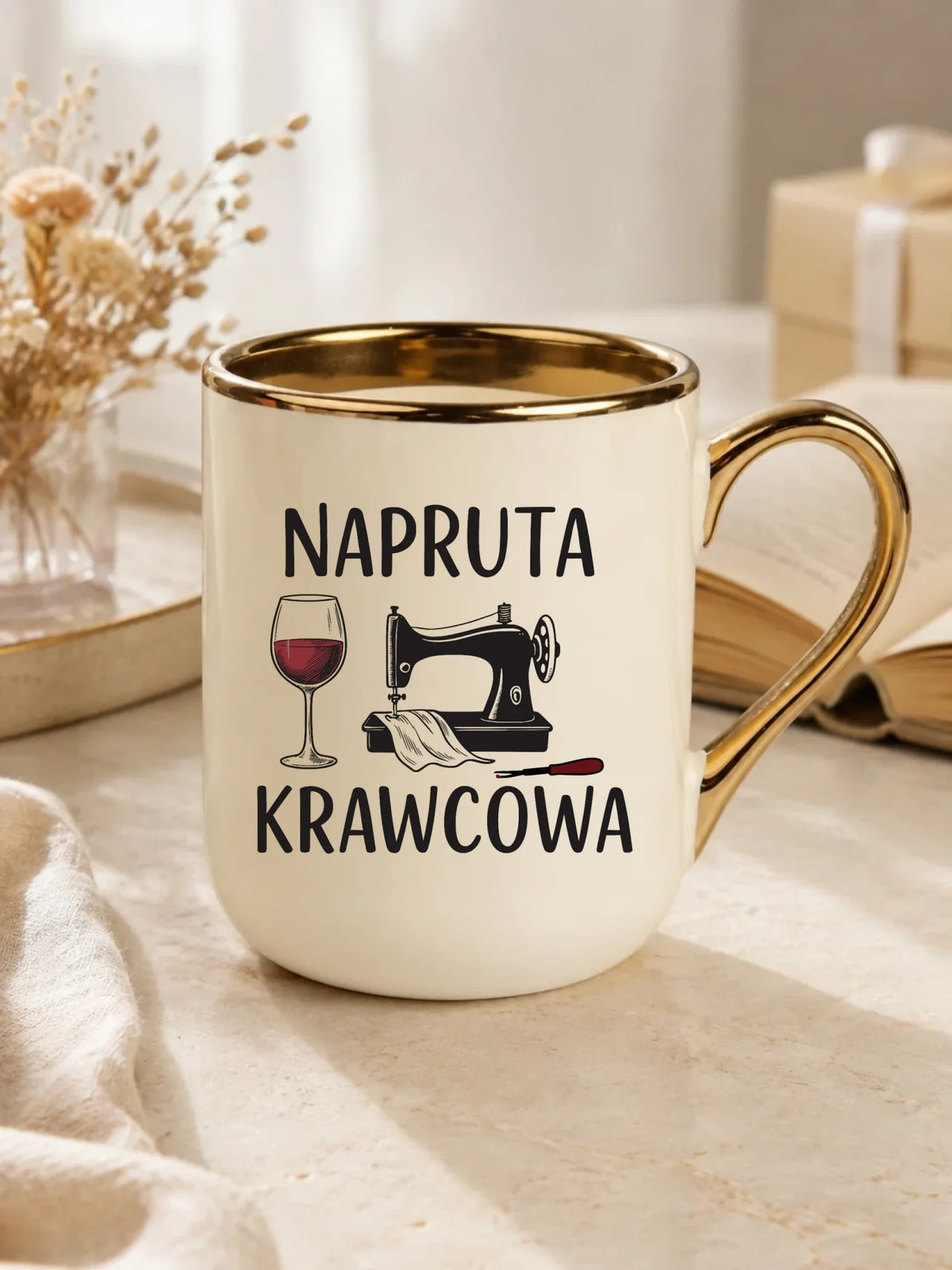 Kubek elegant szyciowy dla krawcowej - Napruta krawcowa HS25