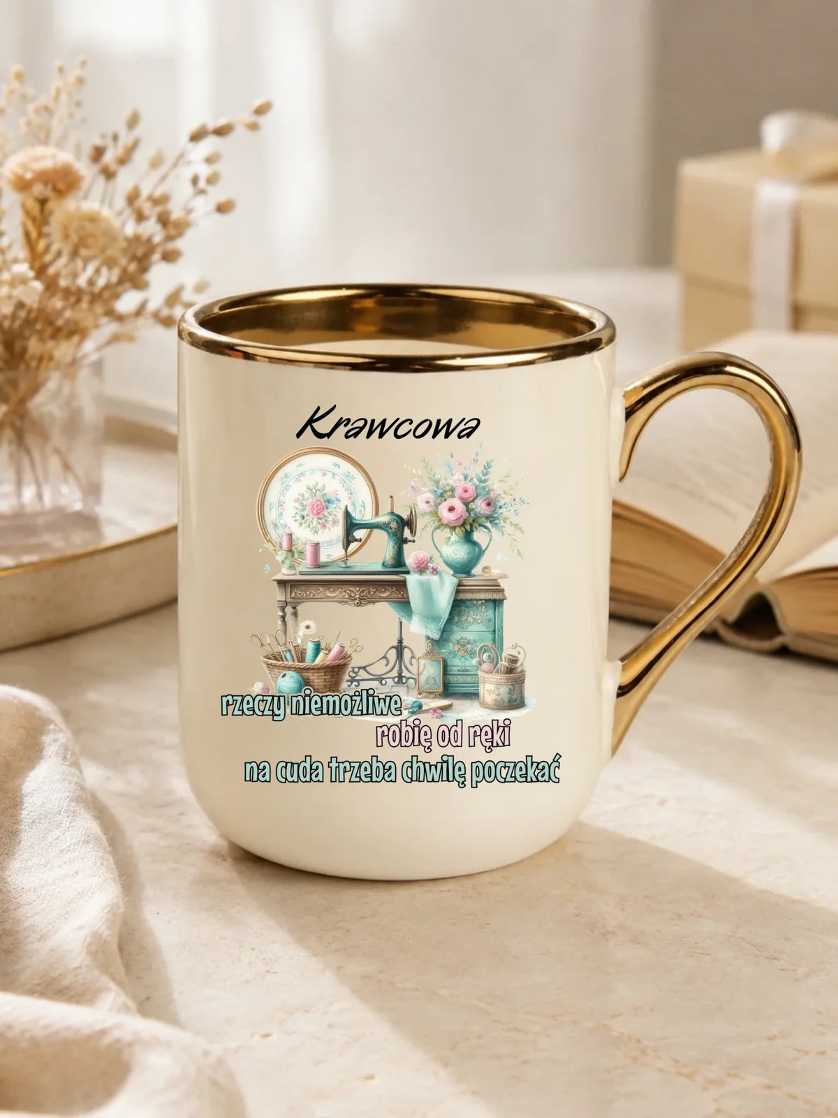 Kubek elegant szyciowy dla krawcowej - Rzeczy niemożliwe HS35