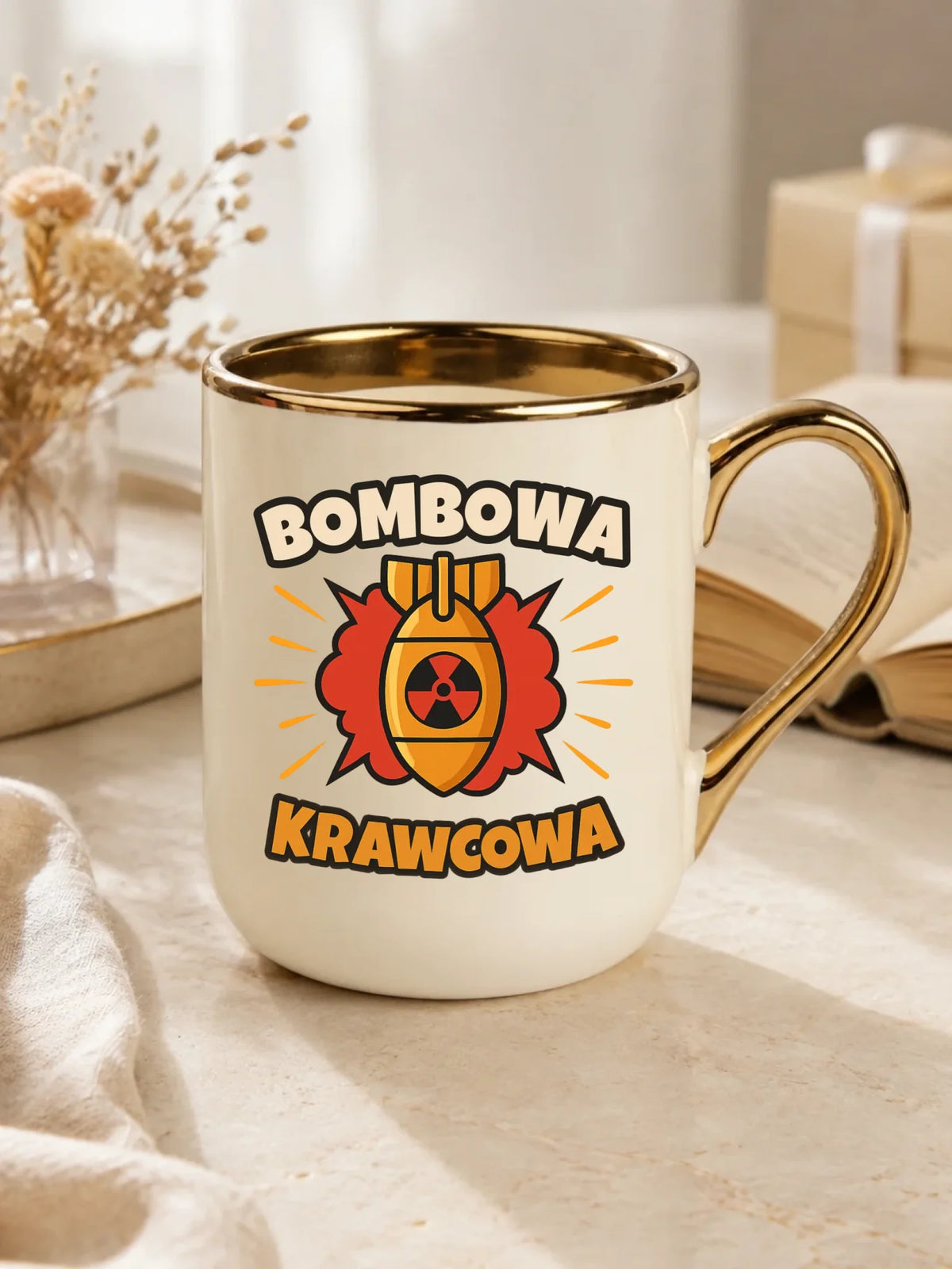 Kubek elegant szyciowy dla krawcowej - Bombowa krawcowa HS37