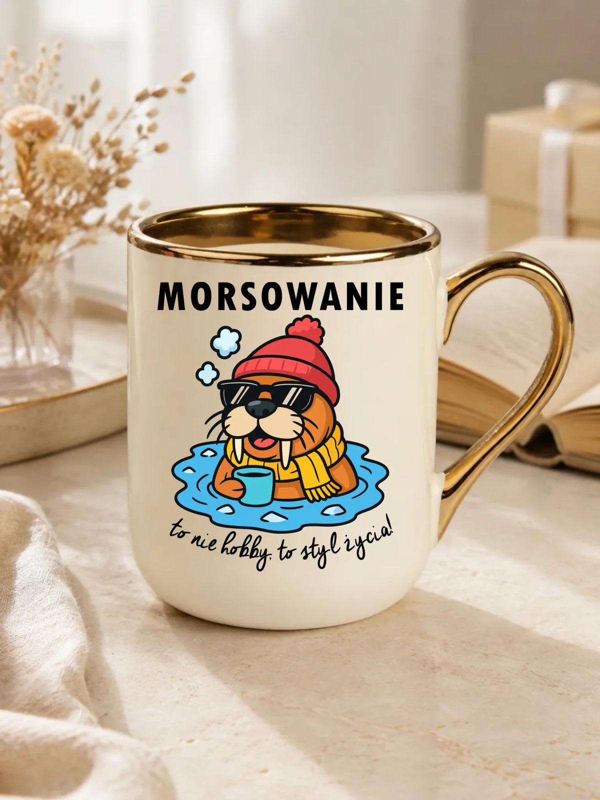 Kubek elegant - prezent dla morsa - Morsowanie to styl życia HM10
