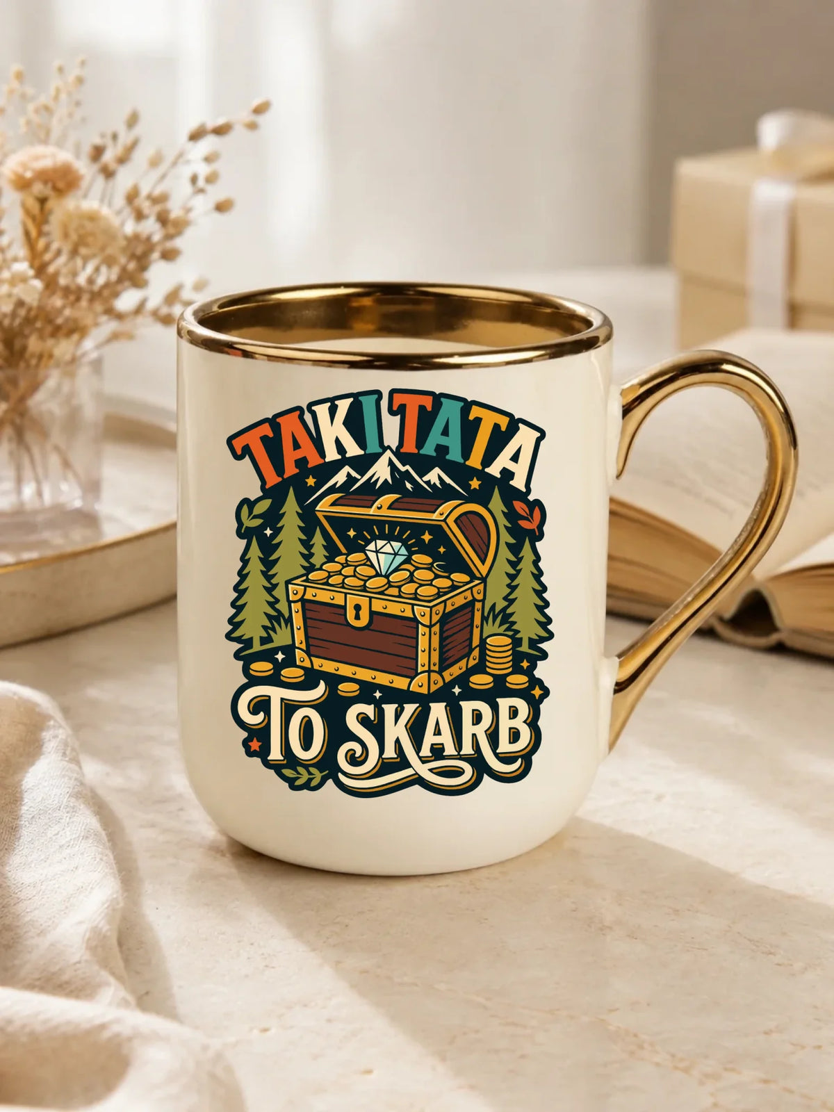 Kubek elegant dla taty - Taki tata to skarb DT10