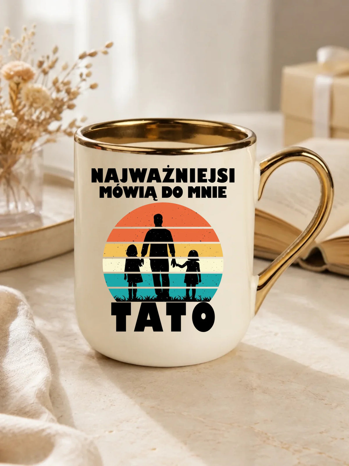 Kubek elegant dla taty - Najważniejsi mówią do mnie tato DT31