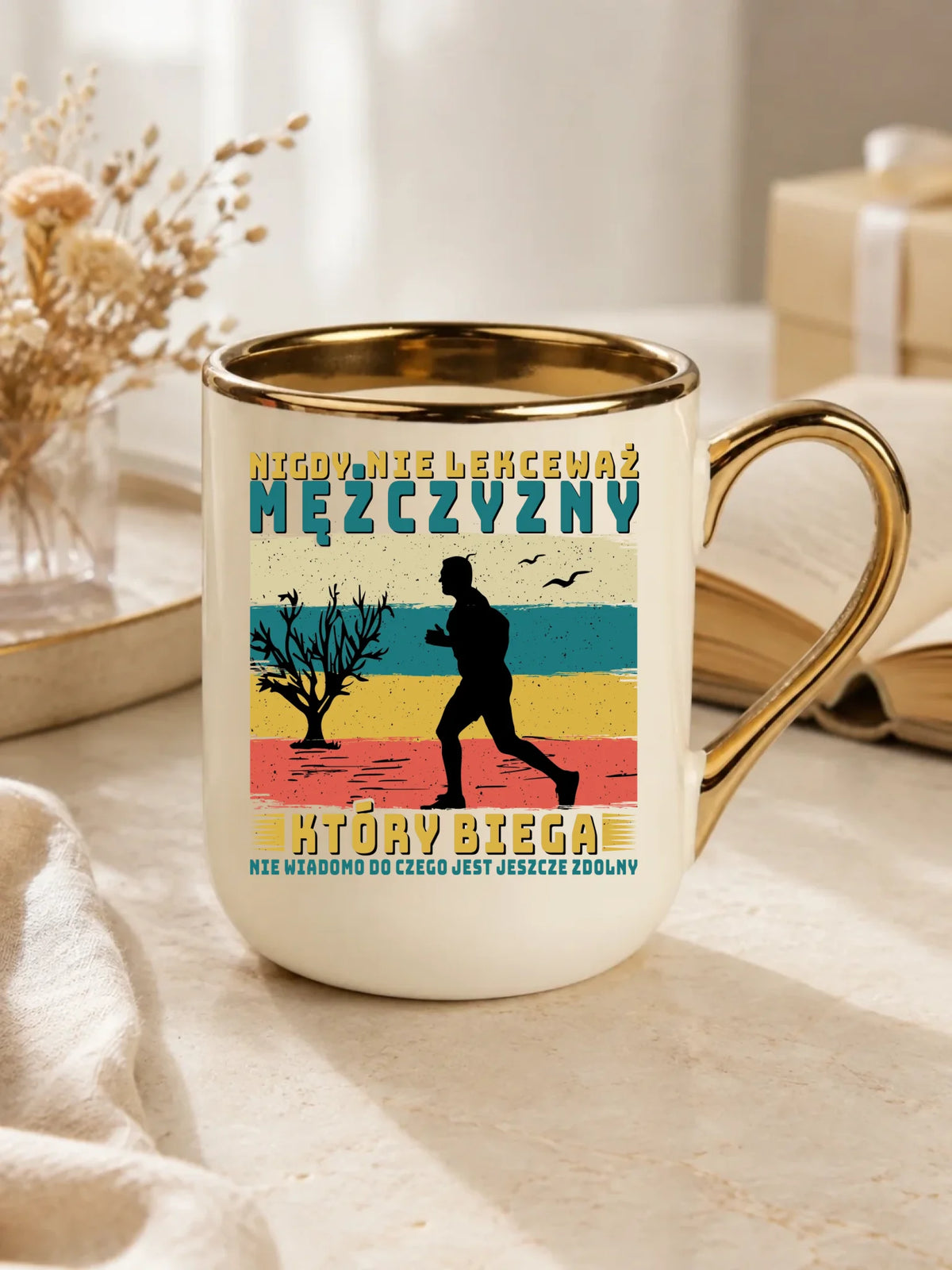 Kubek elegant dla biegacza - Nigdy nie lekceważ HB03