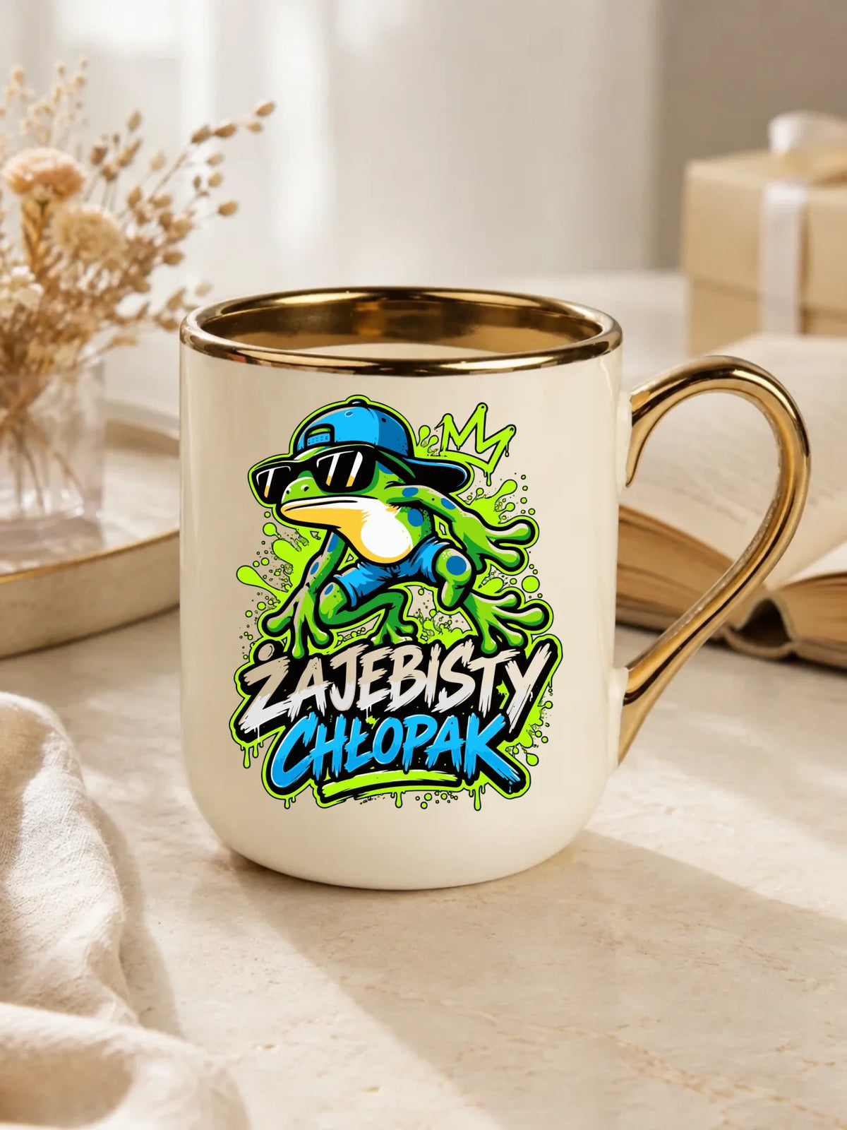 Kubek elegant dla chłopaka - Żajebisty Chłopak