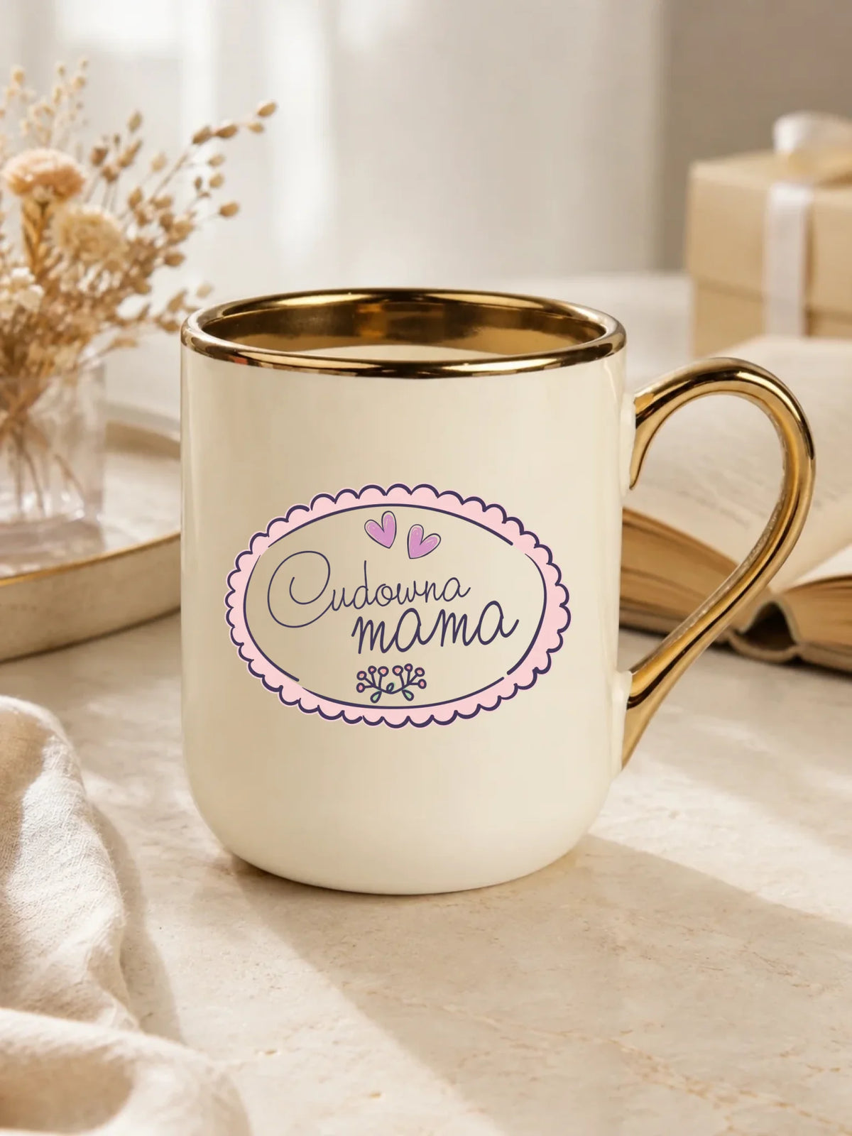 Kubek elegant dla mamy - Cudowna mama DM52