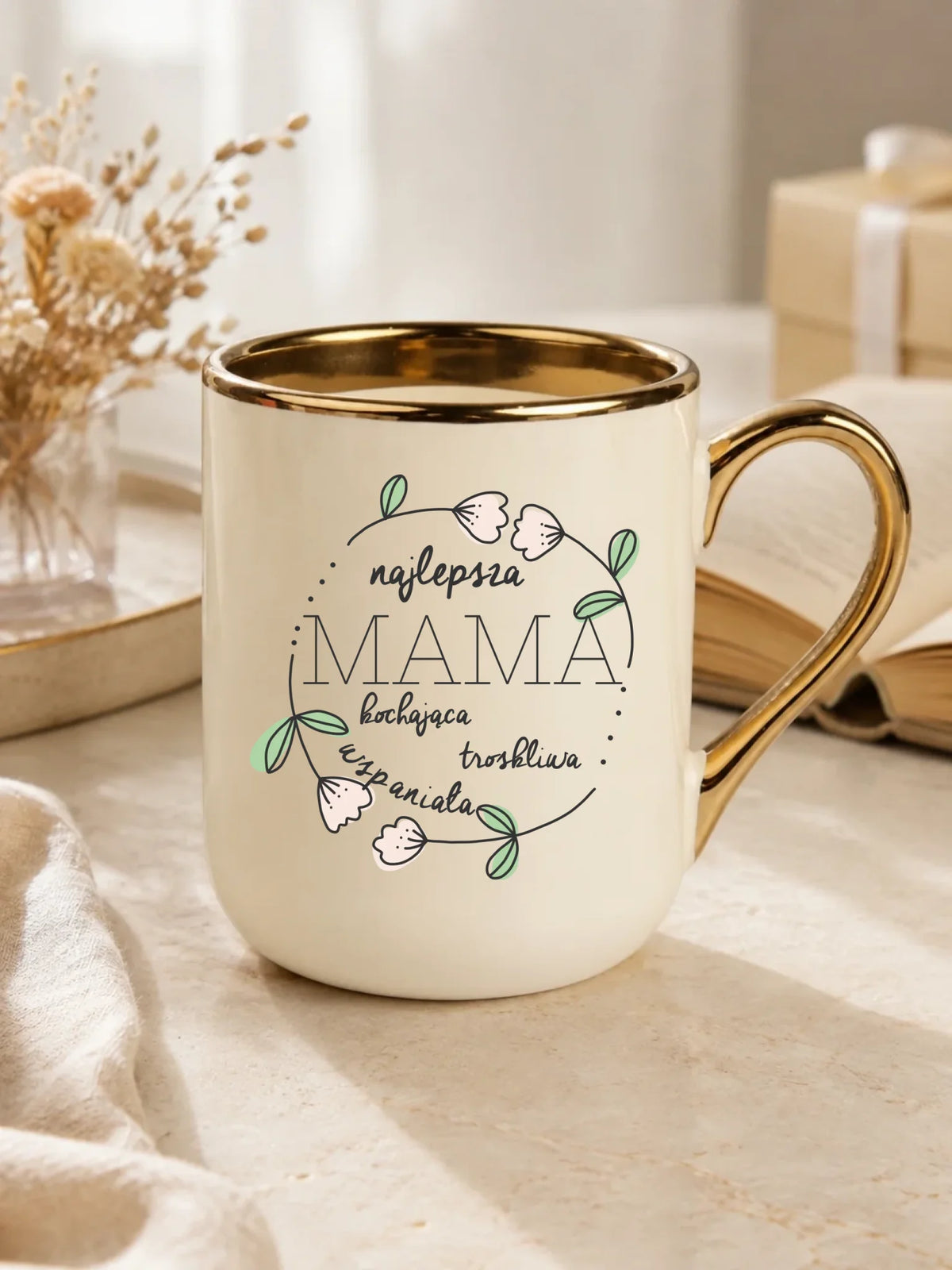 Kubek elegant dla mamy - Mama kochająca i troskliwa DM51