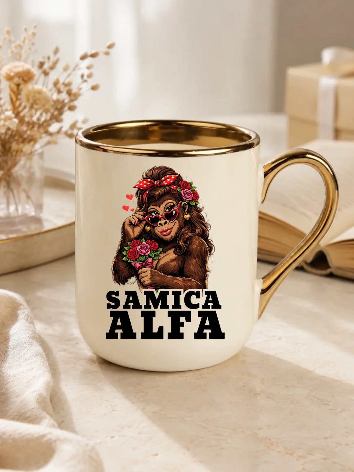 Kubek elegant dla niej - Samica Alfa W75