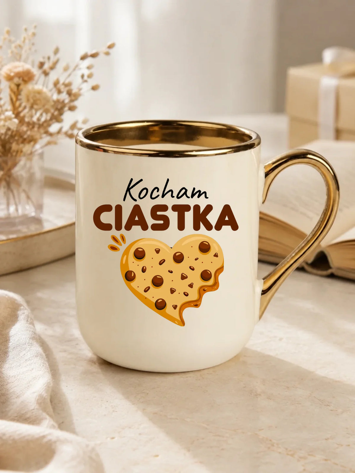 Kubek elegant dla niej - Kocham Ciastka W53