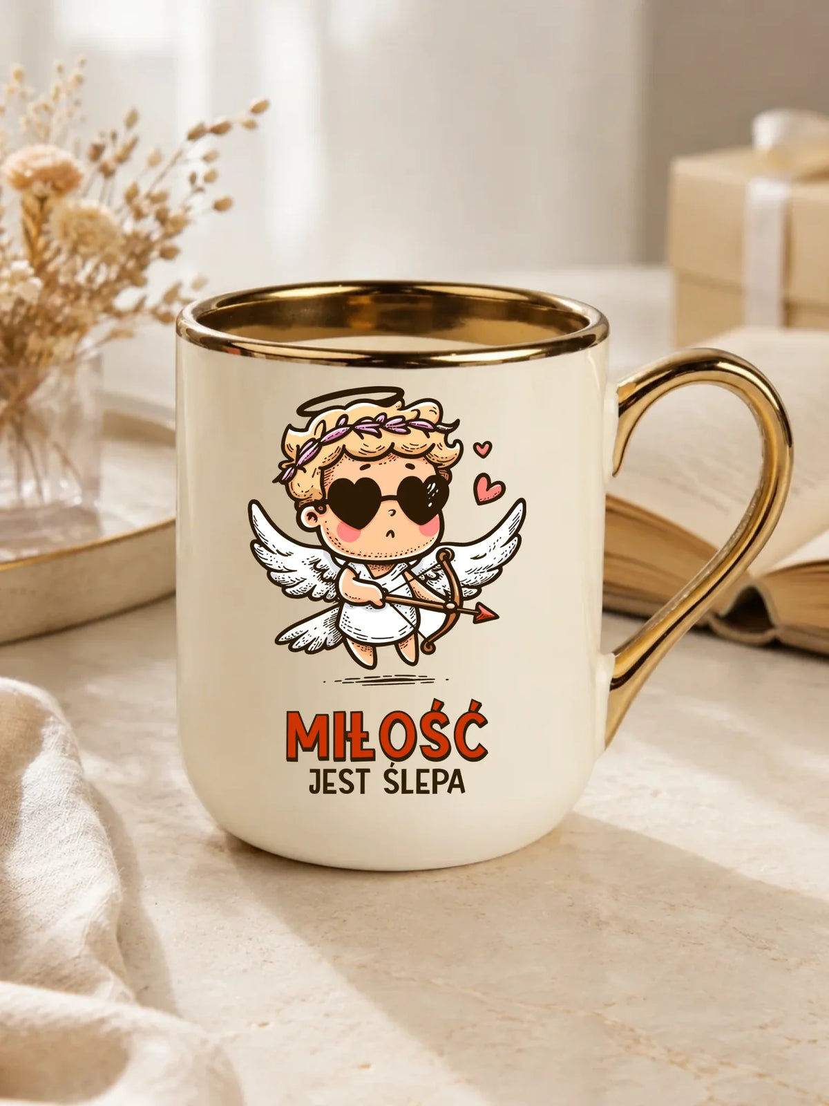 Kubek elegant - Miłość jest ślepa W48