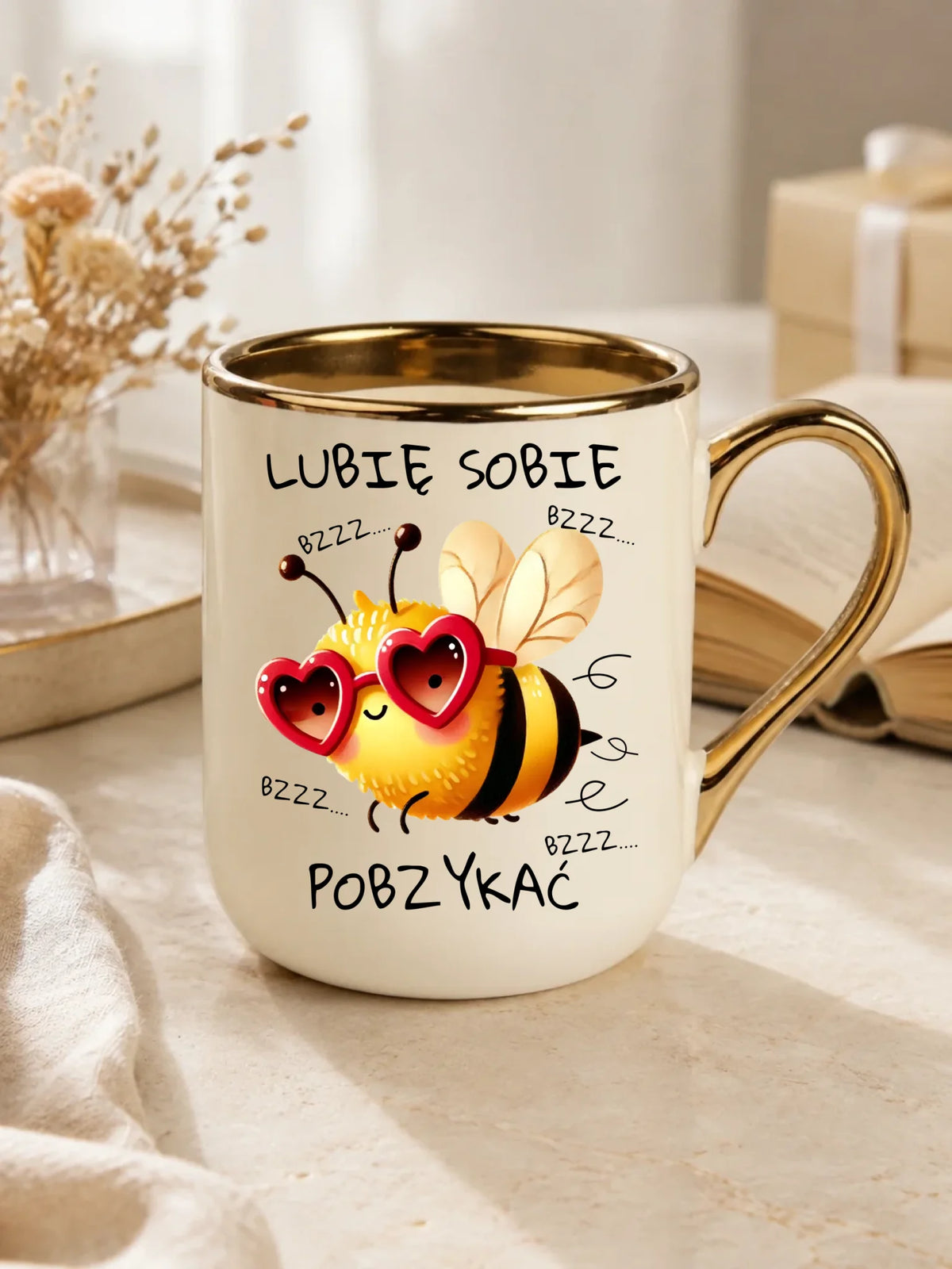 Kubek elegant - Lubię sobie pobzykać W51