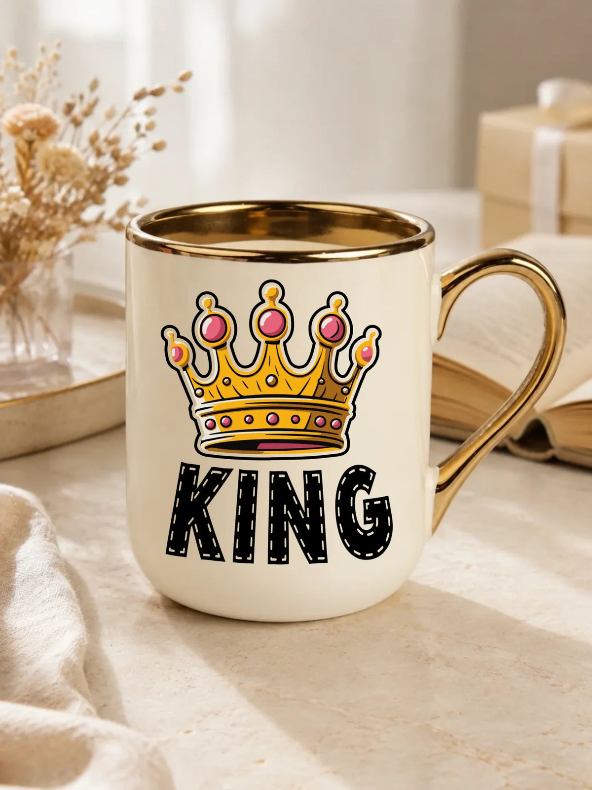 Kubek elegant dla niego - King W41