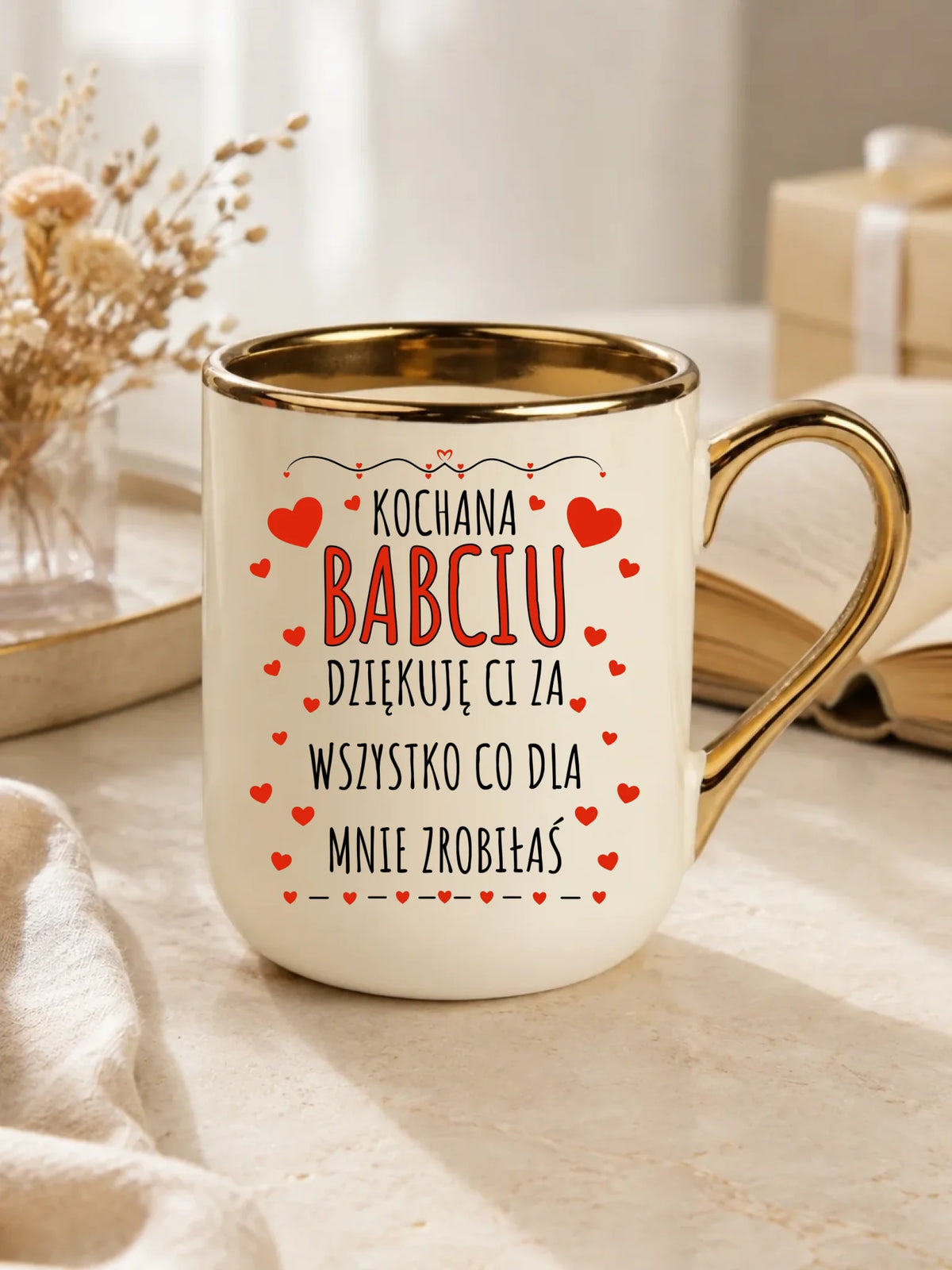 Kubek elegant dla babci - Kochana Babciu dziękuję Ci B21