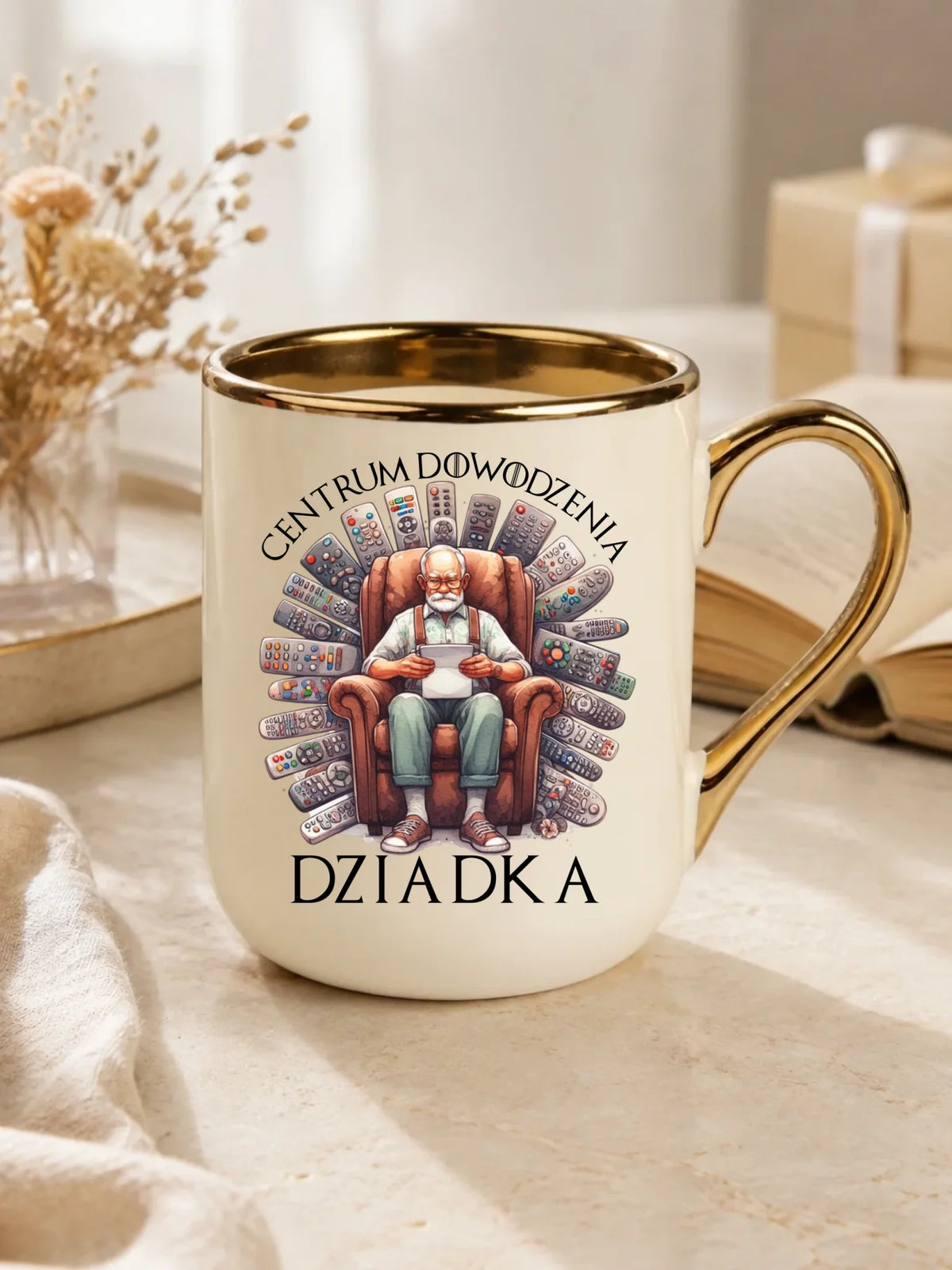 Kubek elegant dla dziadka - Centrum dowodzenia D28