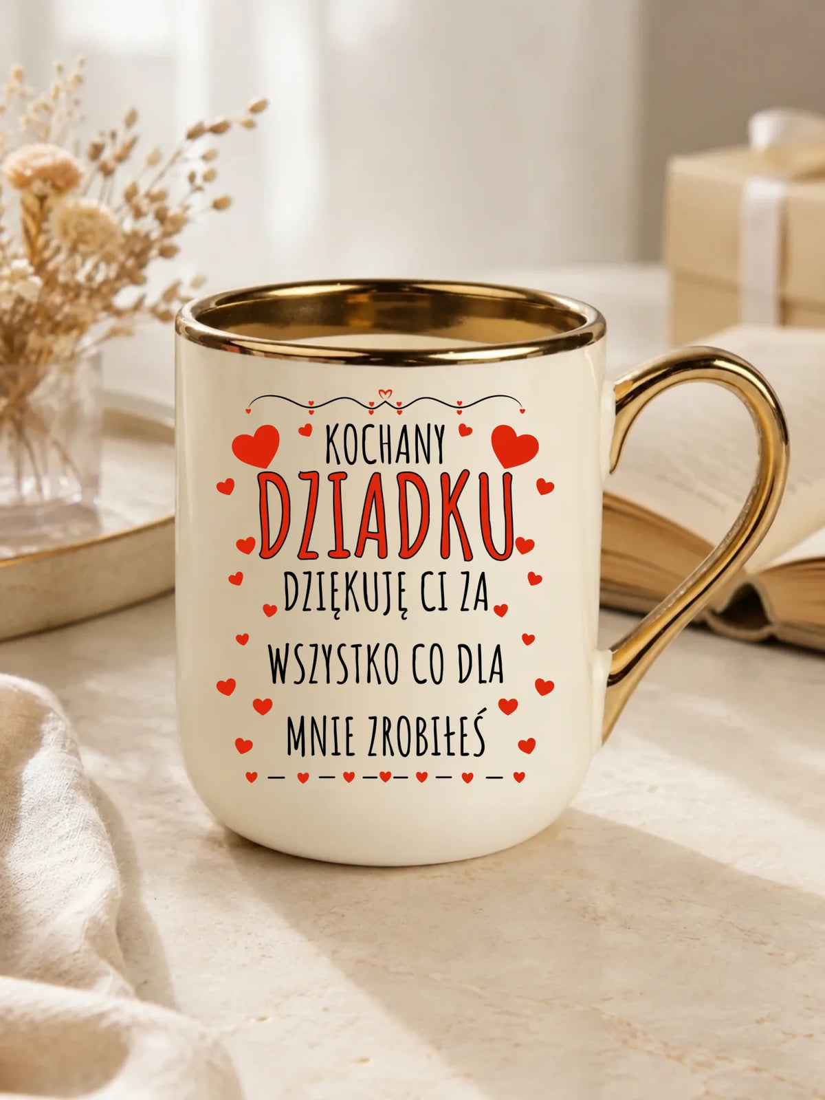 Kubek elegant dla dziadka - Kochany Dziadku dziękuję Ci D21