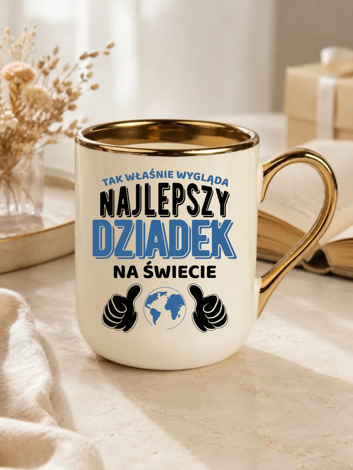 Kubek elegant dla dziadka - Tak wygląda najlepszy dziadek na świecie D24