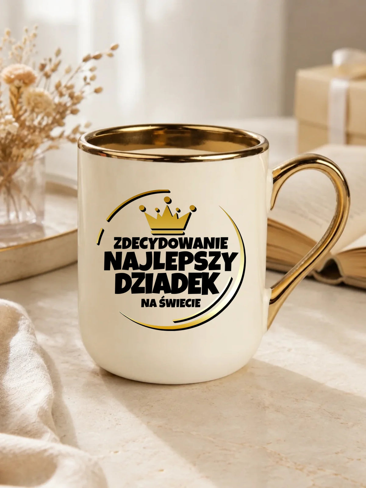Kubek elegant dla dziadka - Zdecydowanie najlepszy dziadek D32
