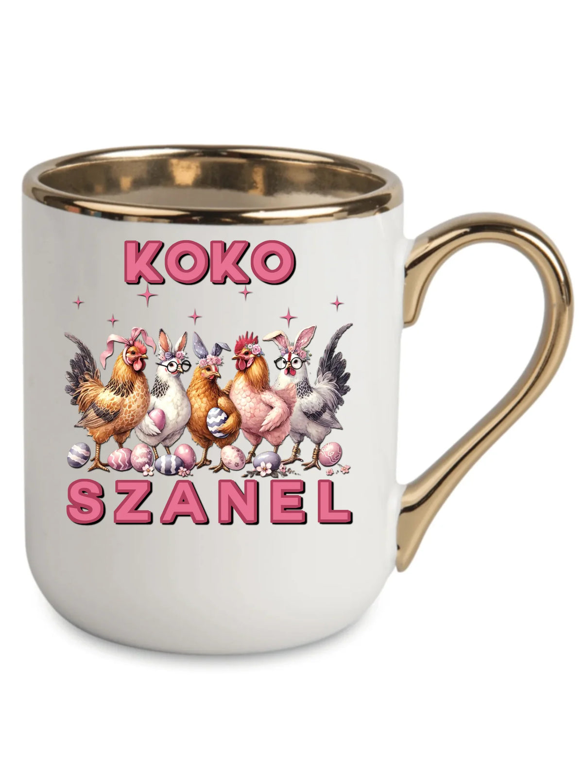 Koko Szanel | Kubek elegant prezent na Wielkanoc WN23