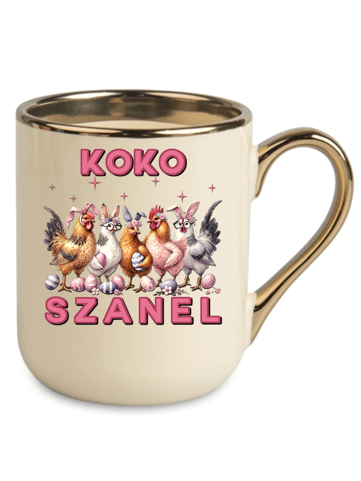 Koko Szanel | Kubek elegant prezent na Wielkanoc WN23