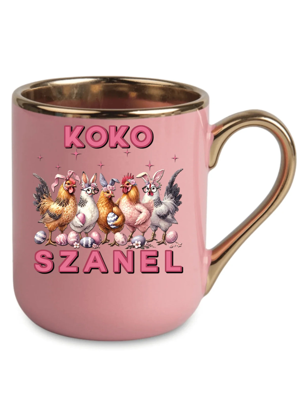 Koko Szanel | Kubek elegant prezent na Wielkanoc WN23