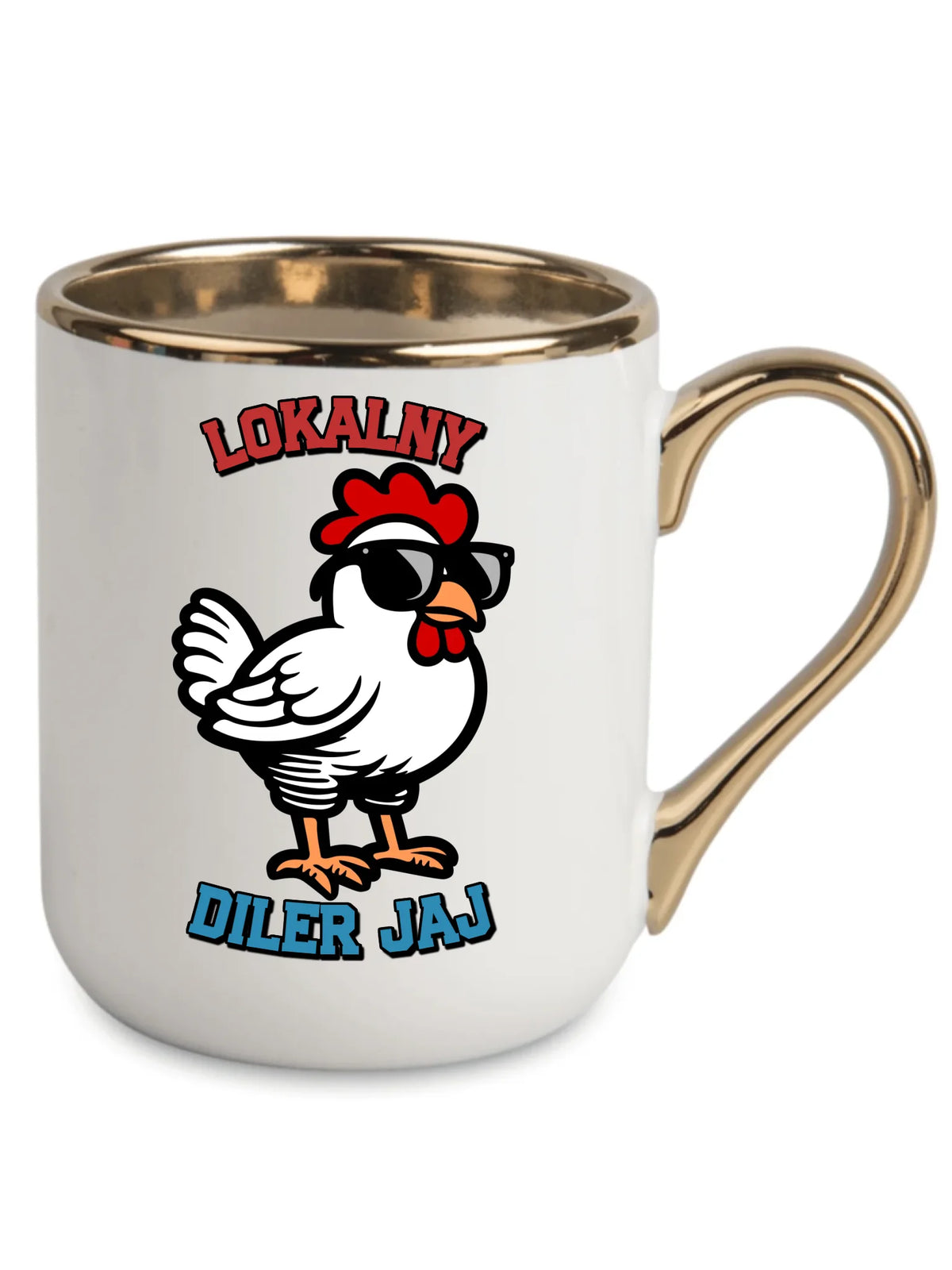 Lokalny diler jaj | Kubek elegant prezent na Wielkanoc WN24