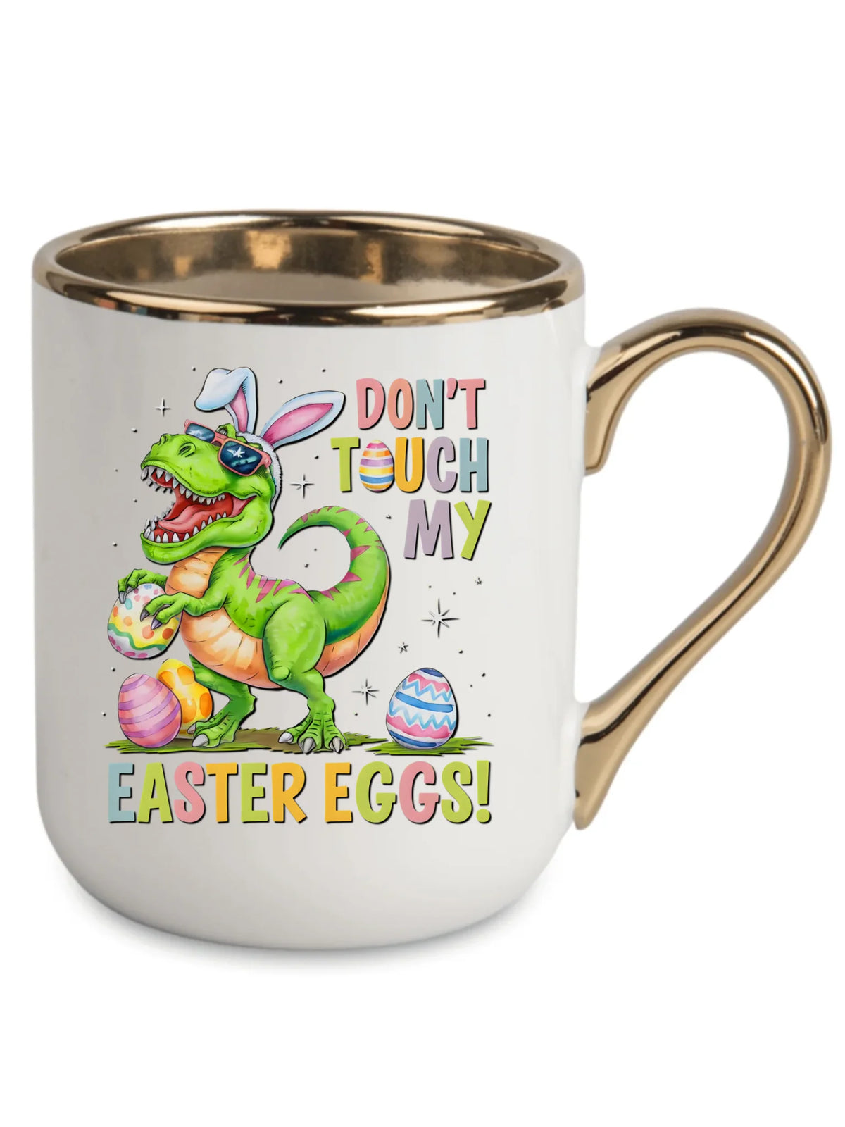 Don't touch my easter eggs | Kubek elegant na Wielkanoc WN34