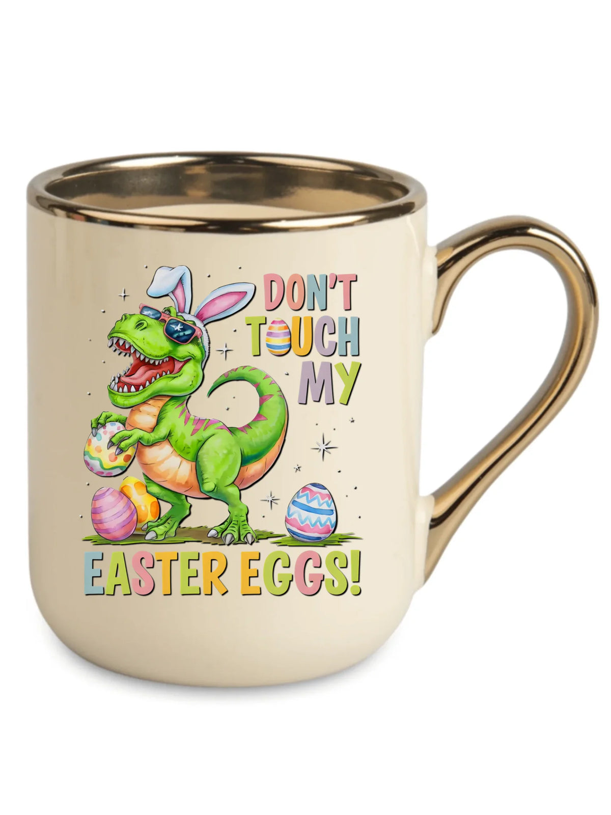 Don't touch my easter eggs | Kubek elegant na Wielkanoc WN34
