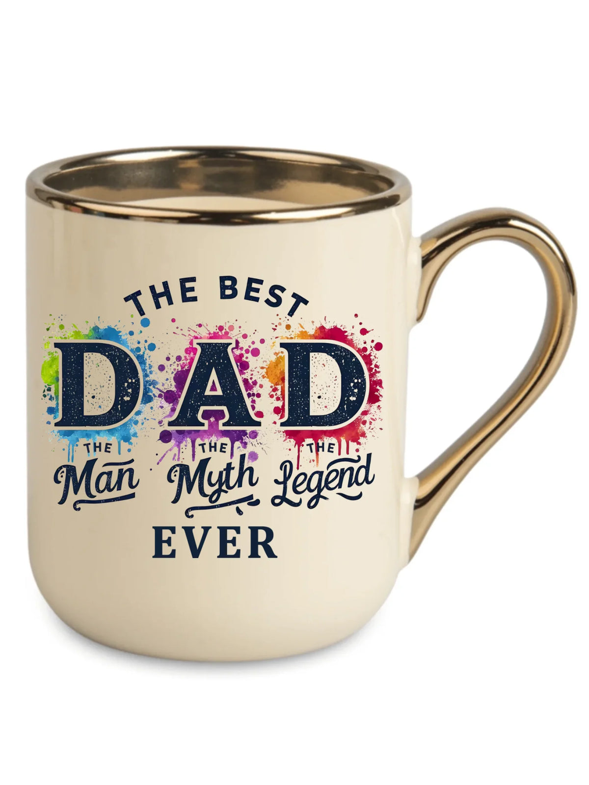 The best dad ever | Kubek elegant prezent dla taty DT74