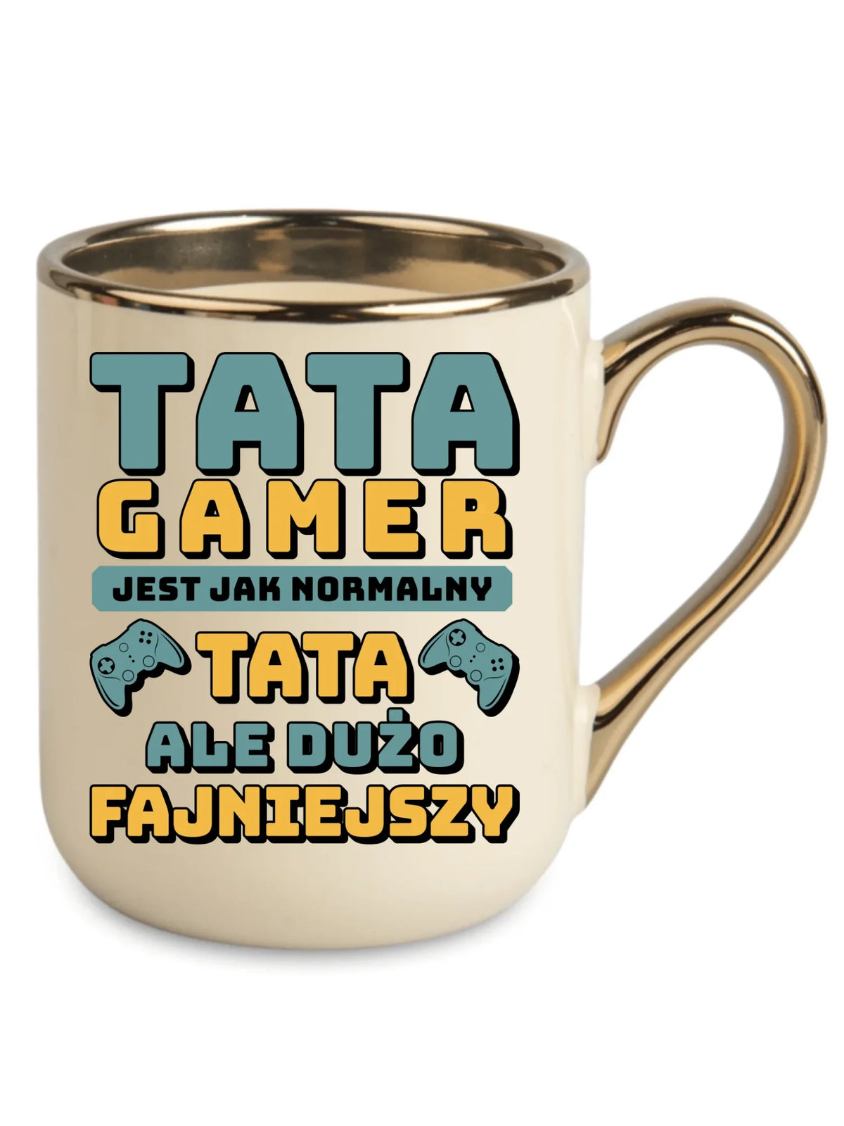Tata gamer | Kubek elegant prezent dla taty DT71