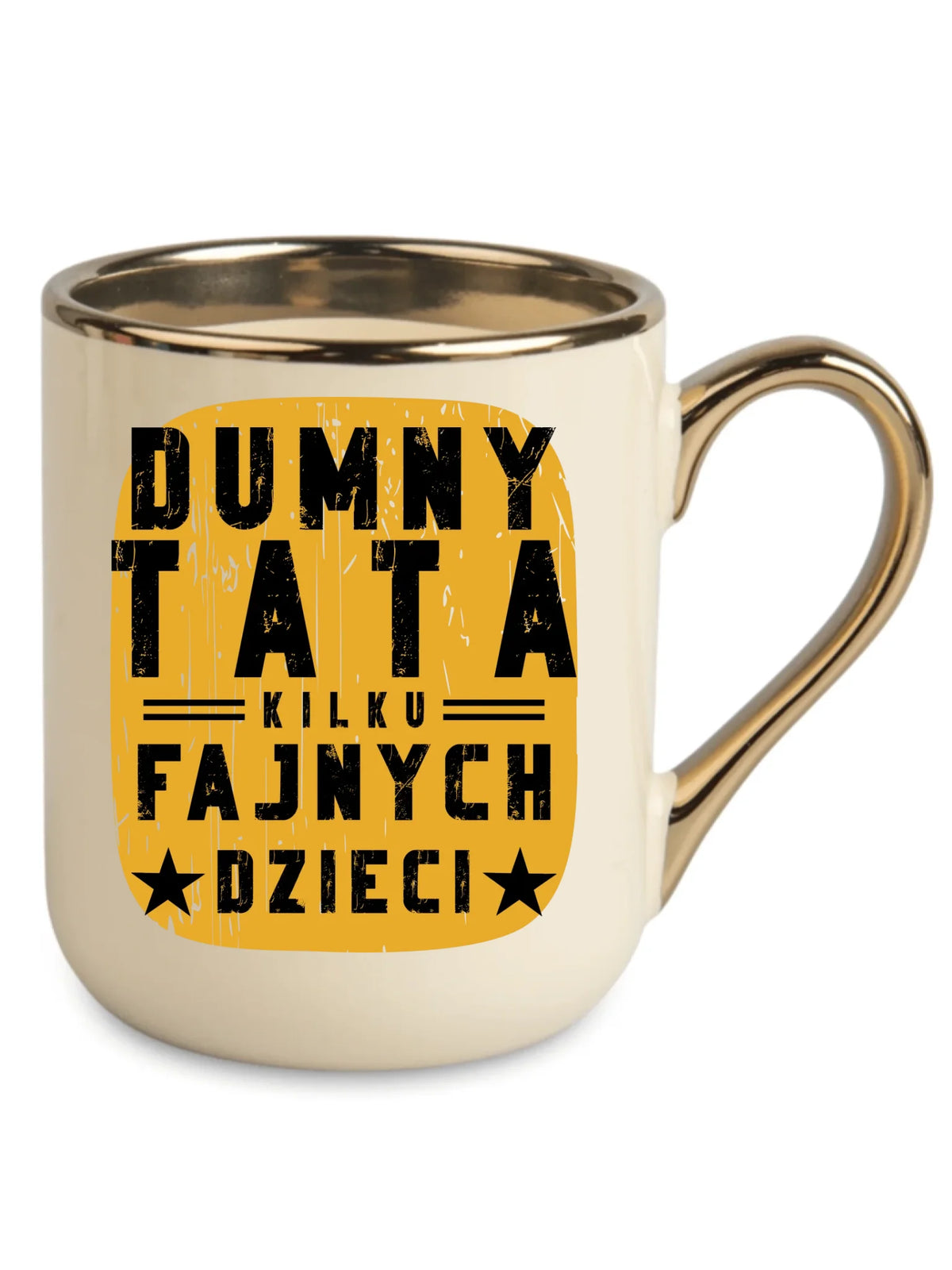 Dumny tata kilku fajnych dzieci | Kubek elegant dla taty DT60
