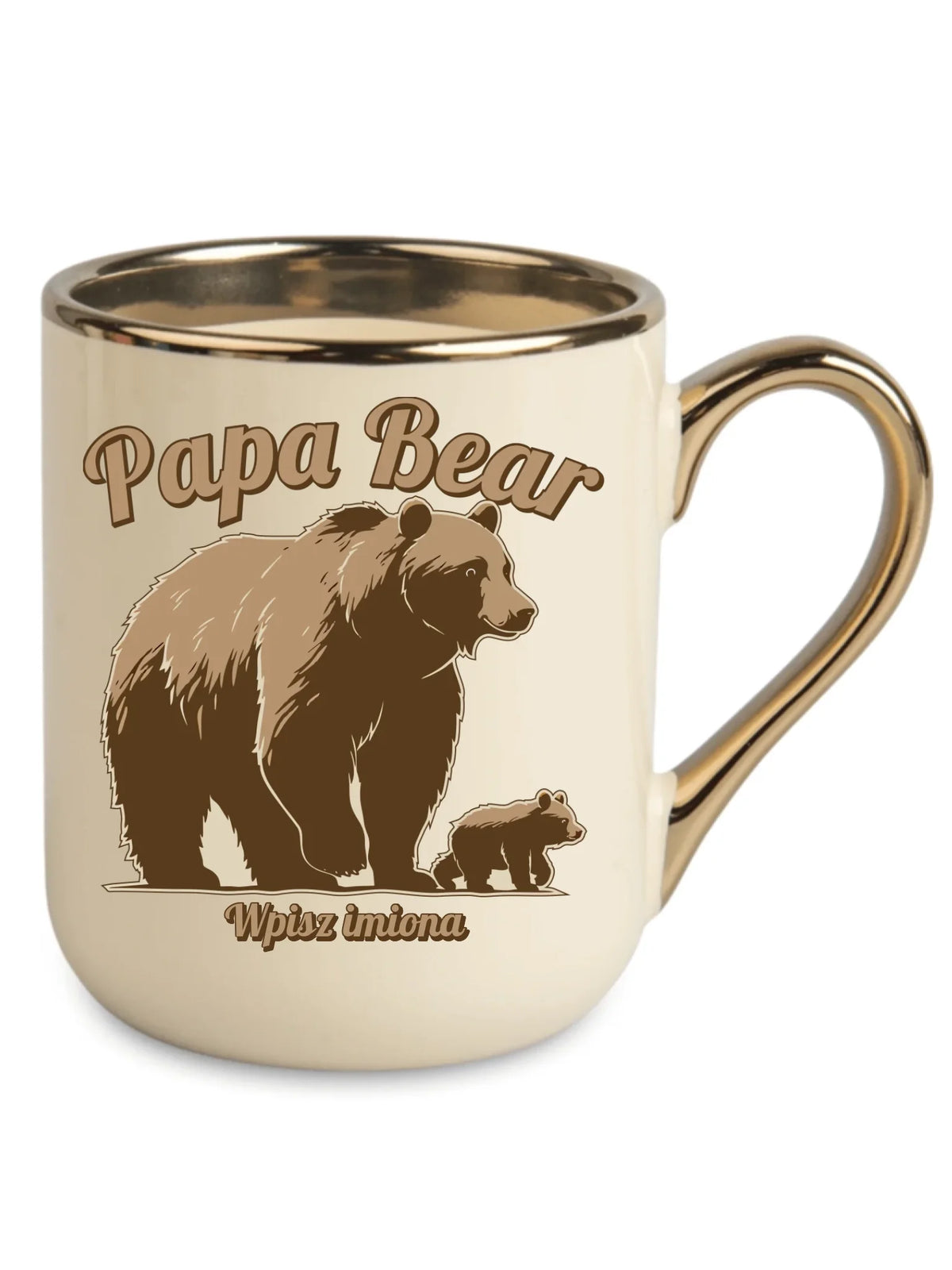 Papa Bear imiona | Kubek elegant dla taty DT50