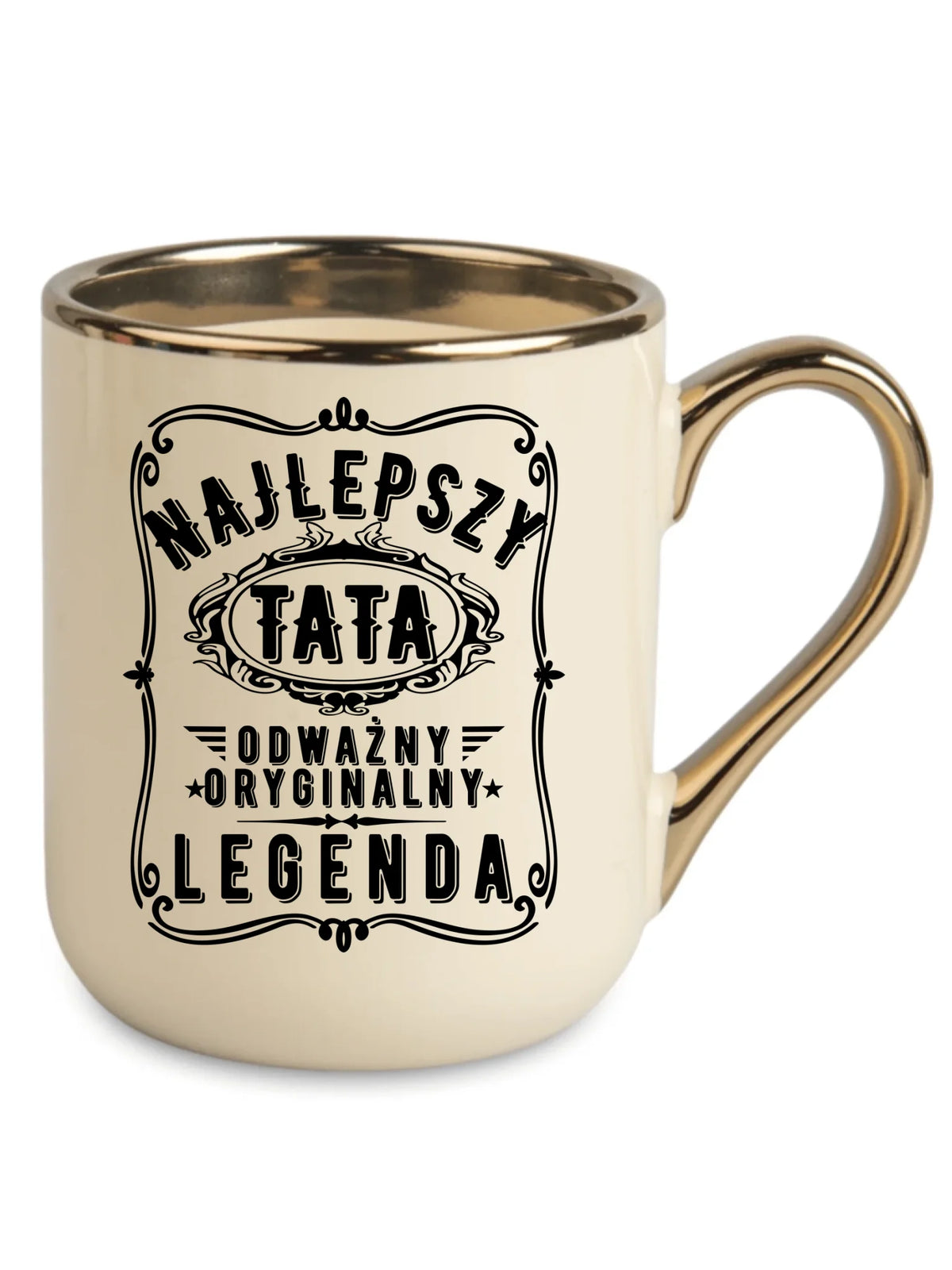 Najlepszy tata legenda | Kubek elegant prezent dla taty DT47