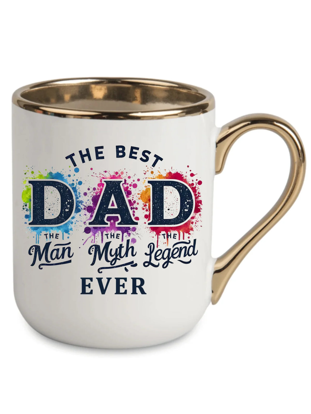 The best dad ever | Kubek elegant prezent dla taty DT74