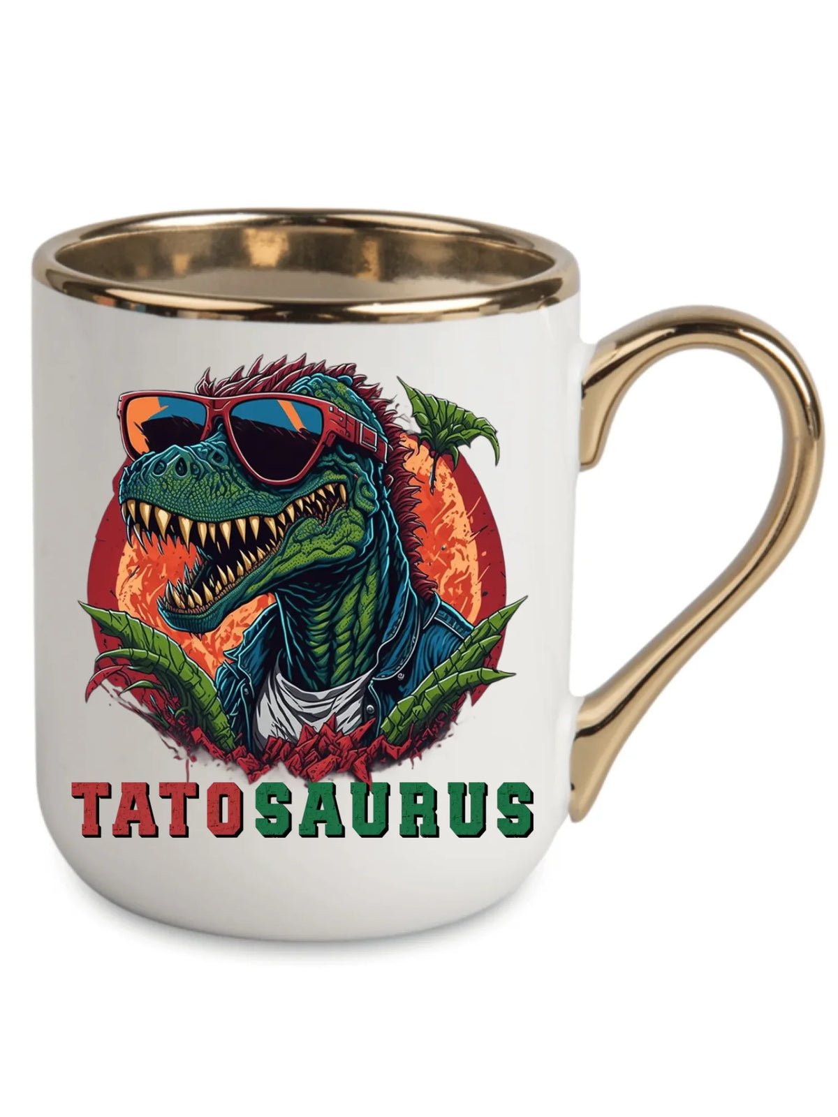 Tatosaurus | Kubek elegant z nadrukiem dla taty DT54