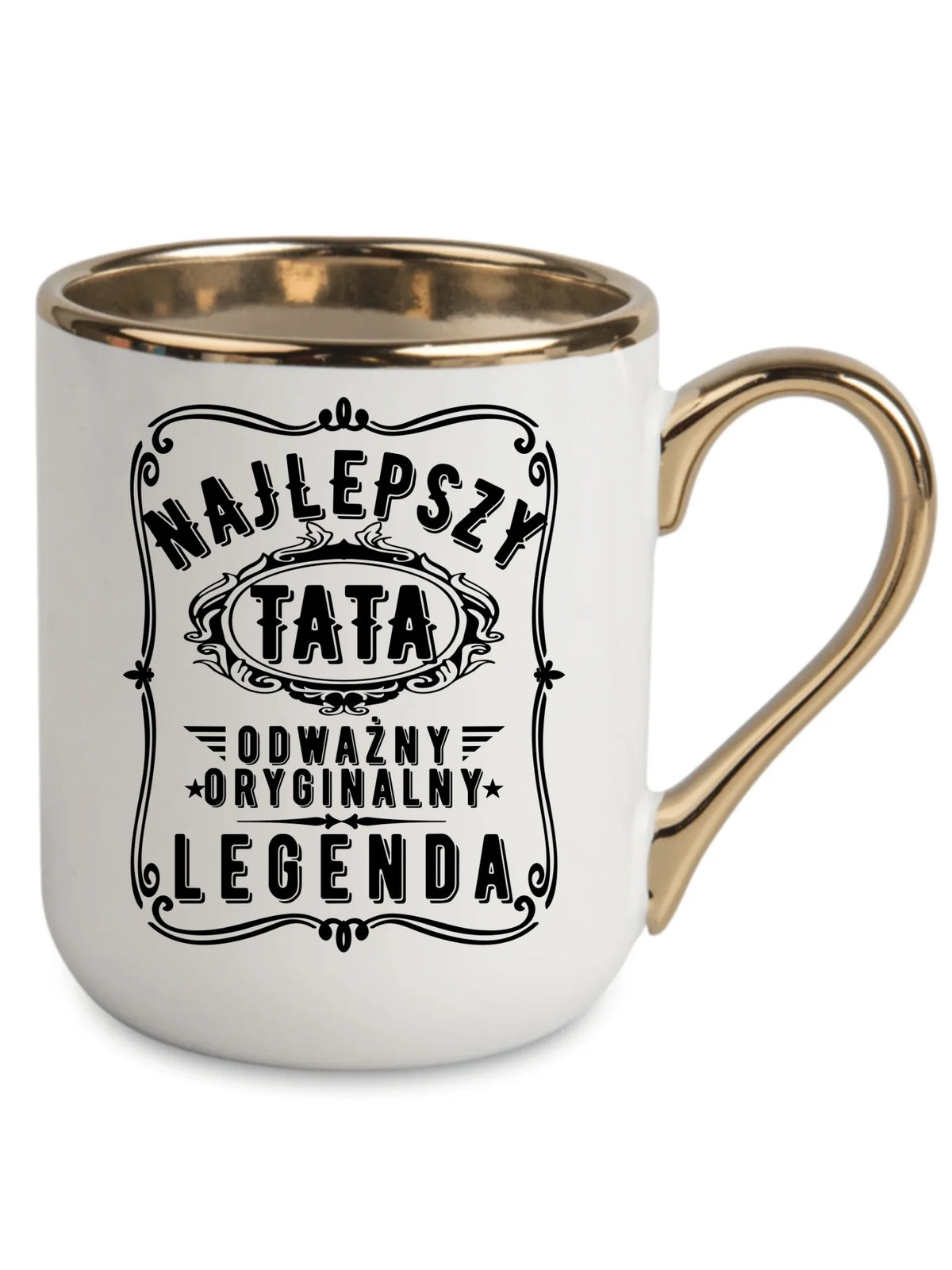 Najlepszy tata legenda | Kubek elegant prezent dla taty DT47