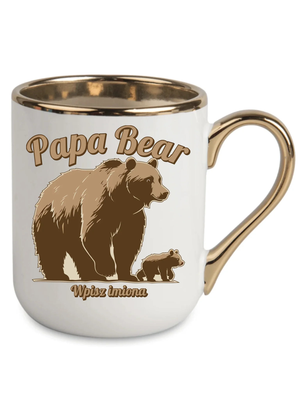 Papa Bear imiona | Kubek elegant dla taty DT50