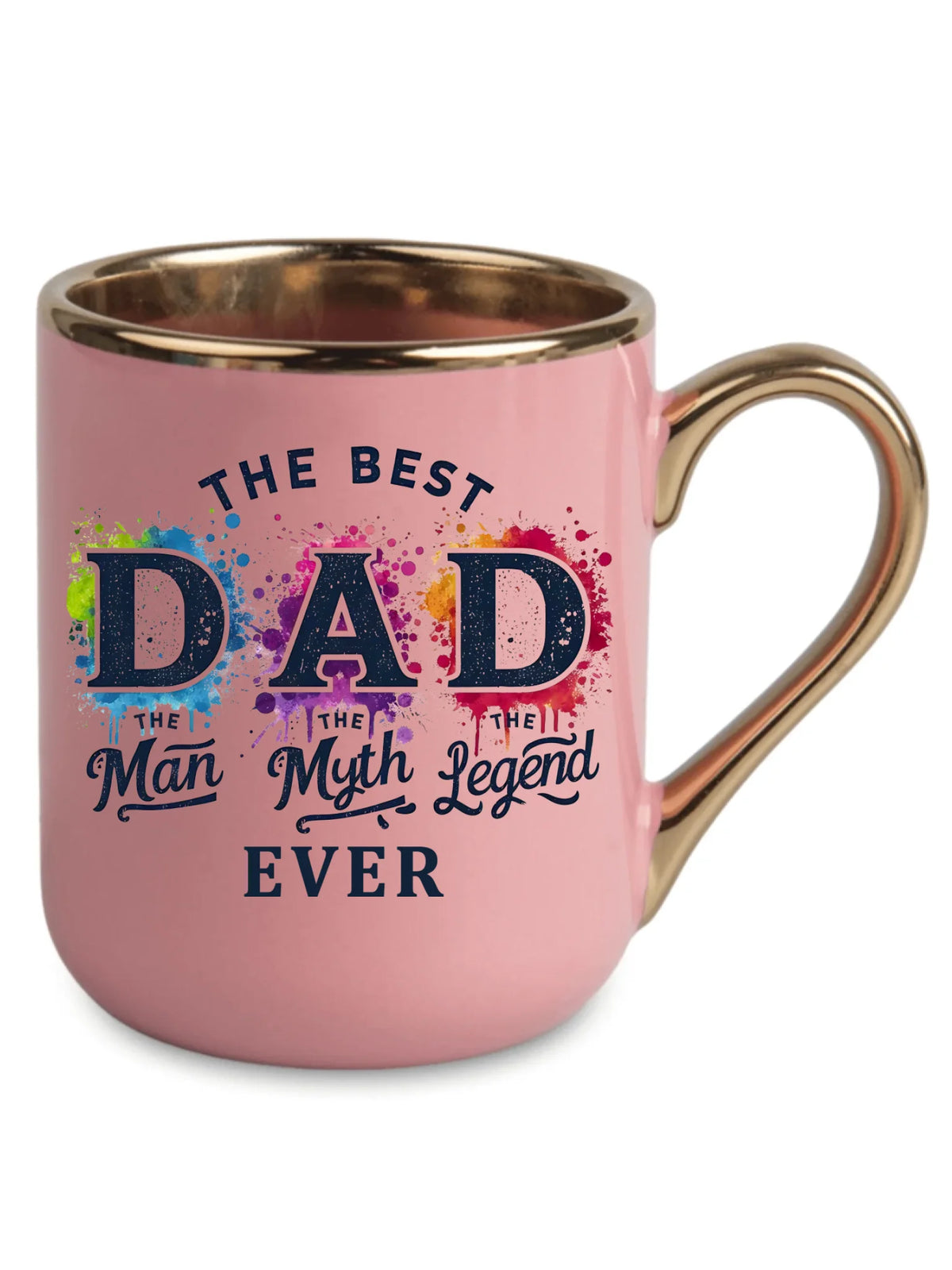 The best dad ever | Kubek elegant prezent dla taty DT74