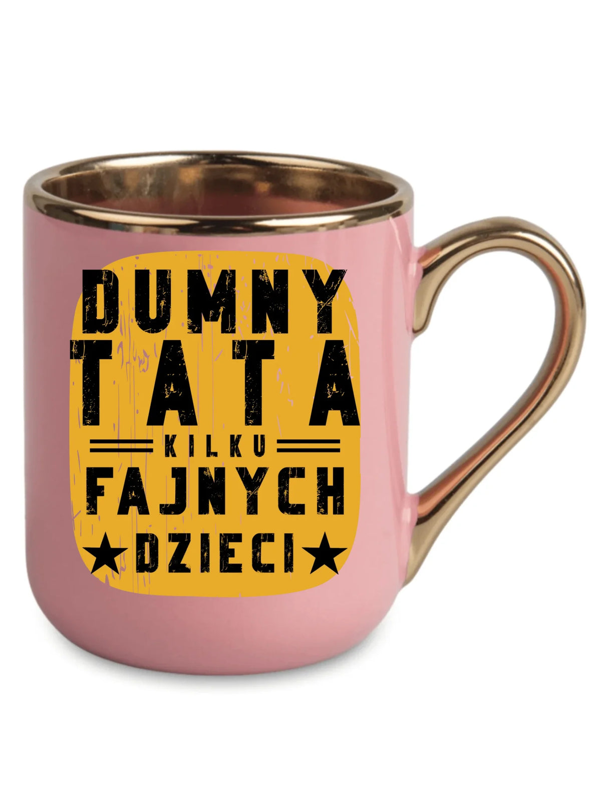 Dumny tata kilku fajnych dzieci | Kubek elegant dla taty DT60