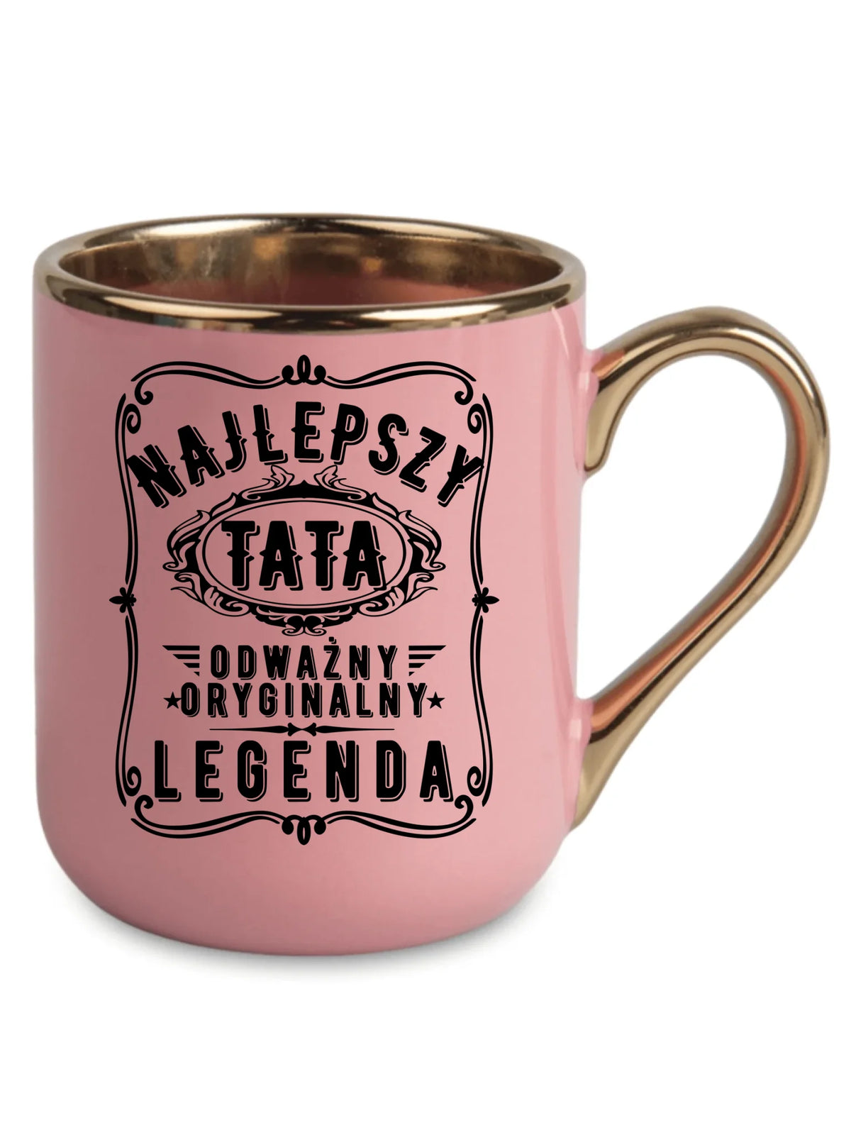 Najlepszy tata legenda | Kubek elegant prezent dla taty DT47