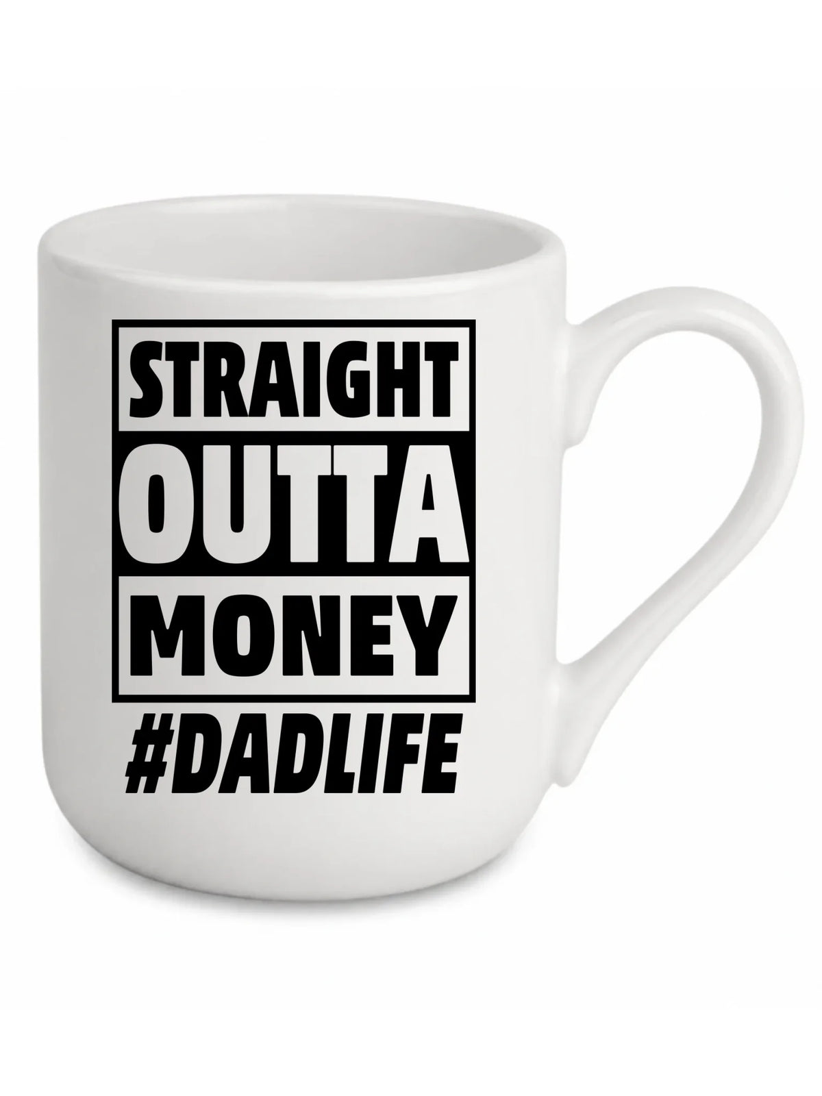 Straight outta money #dadlife | Kubek elegant dla taty DT79