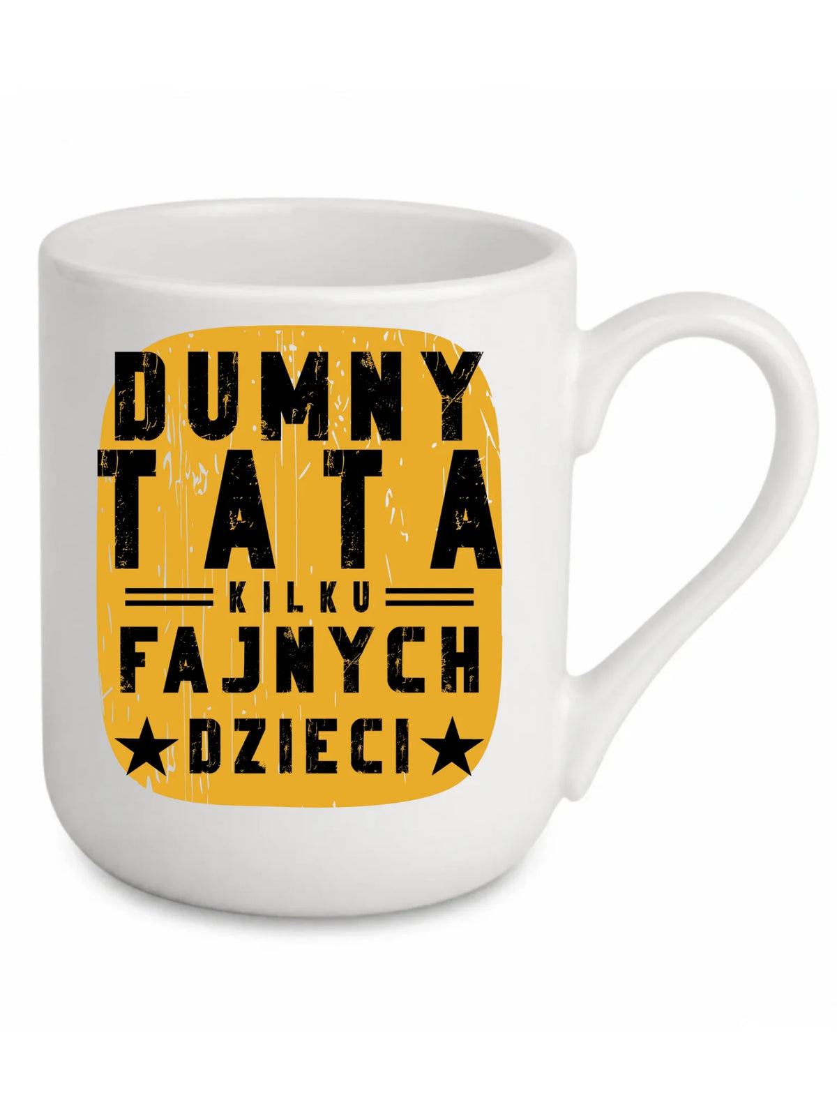 Dumny tata kilku fajnych dzieci | Kubek elegant dla taty DT60