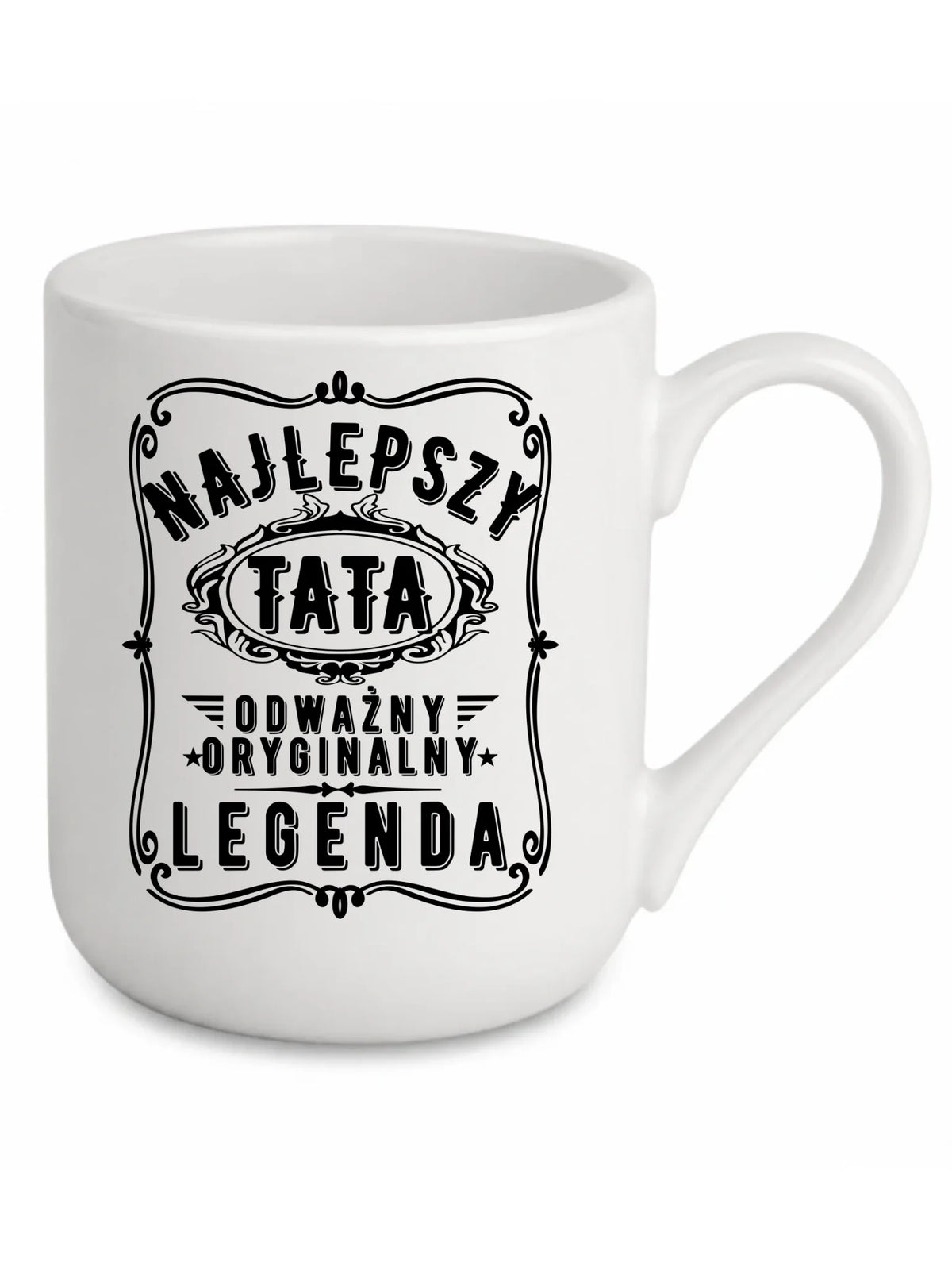Najlepszy tata legenda | Kubek elegant prezent dla taty DT47